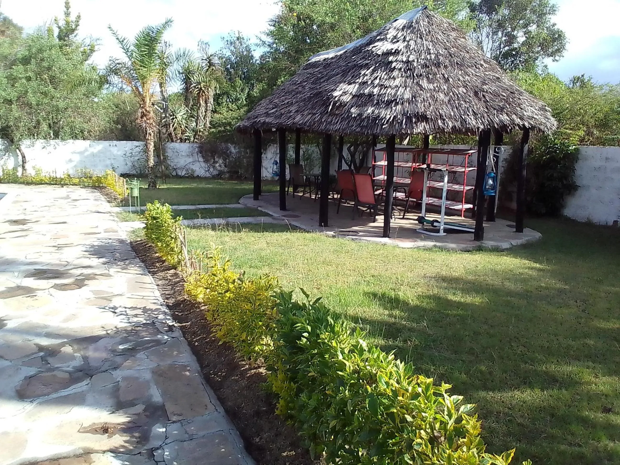 Swimming pool in Mara River Lodge