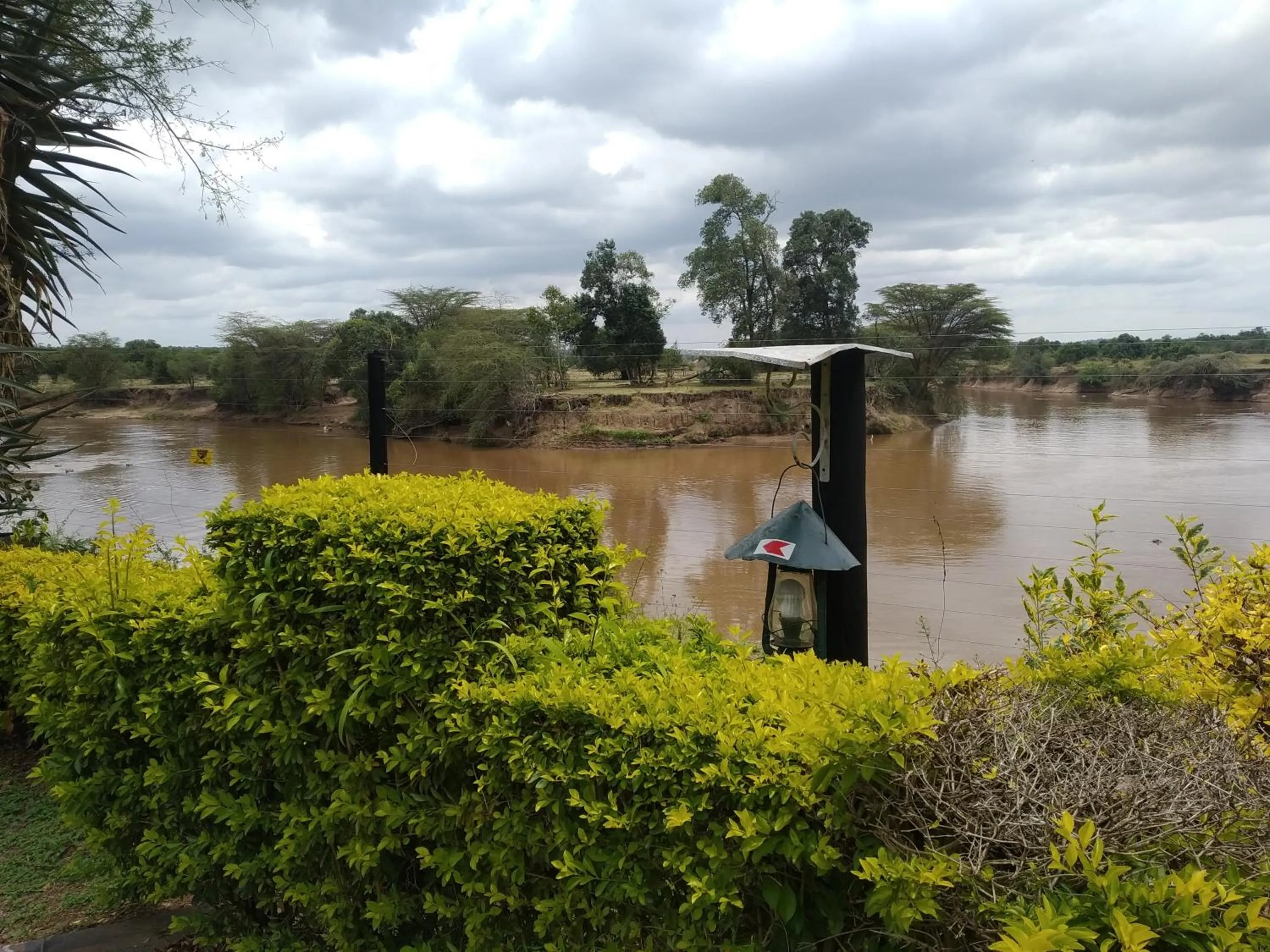 River view in Mara River Lodge