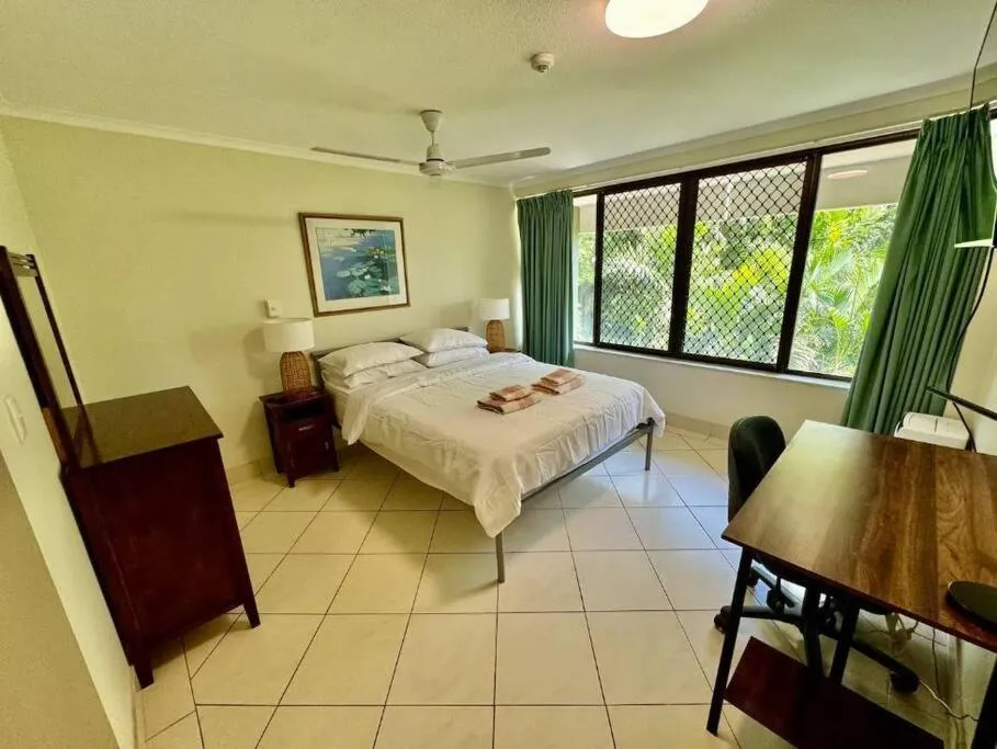 Bed in Marrakai Apartments