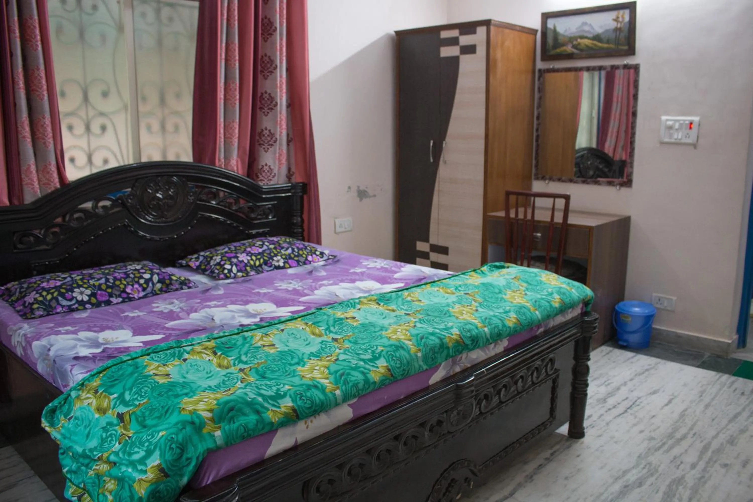 Photo of the whole room in Hotel Golden Crown Laxman Jhula