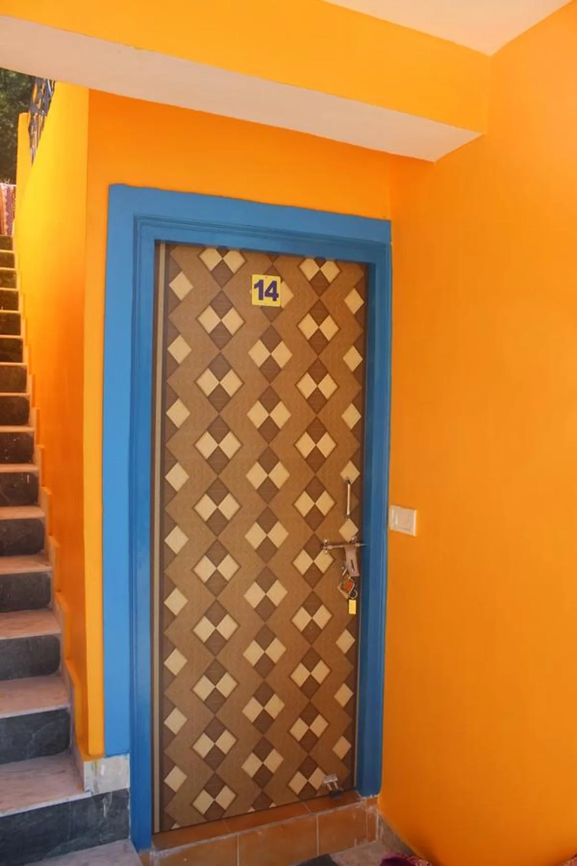 Photo of the whole room in Hotel Golden Crown Laxman Jhula