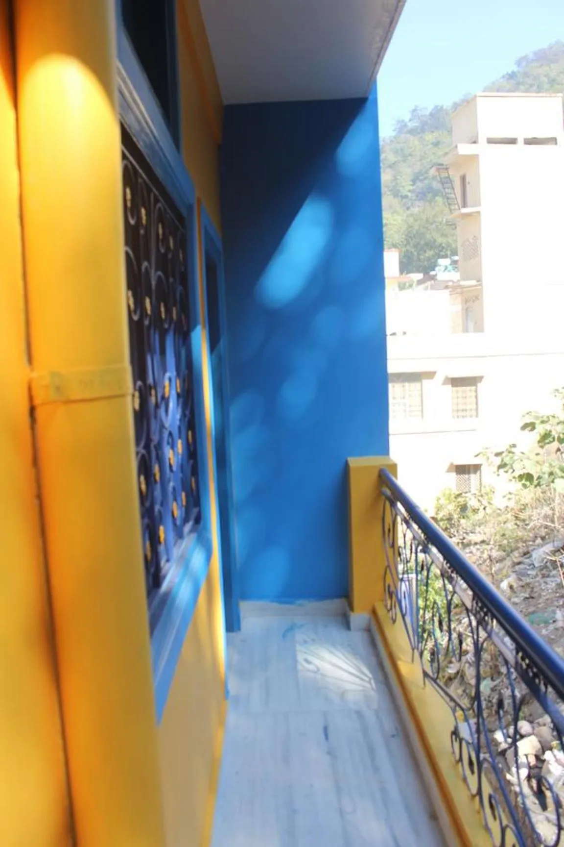 Balcony/Terrace in Hotel Golden Crown Laxman Jhula