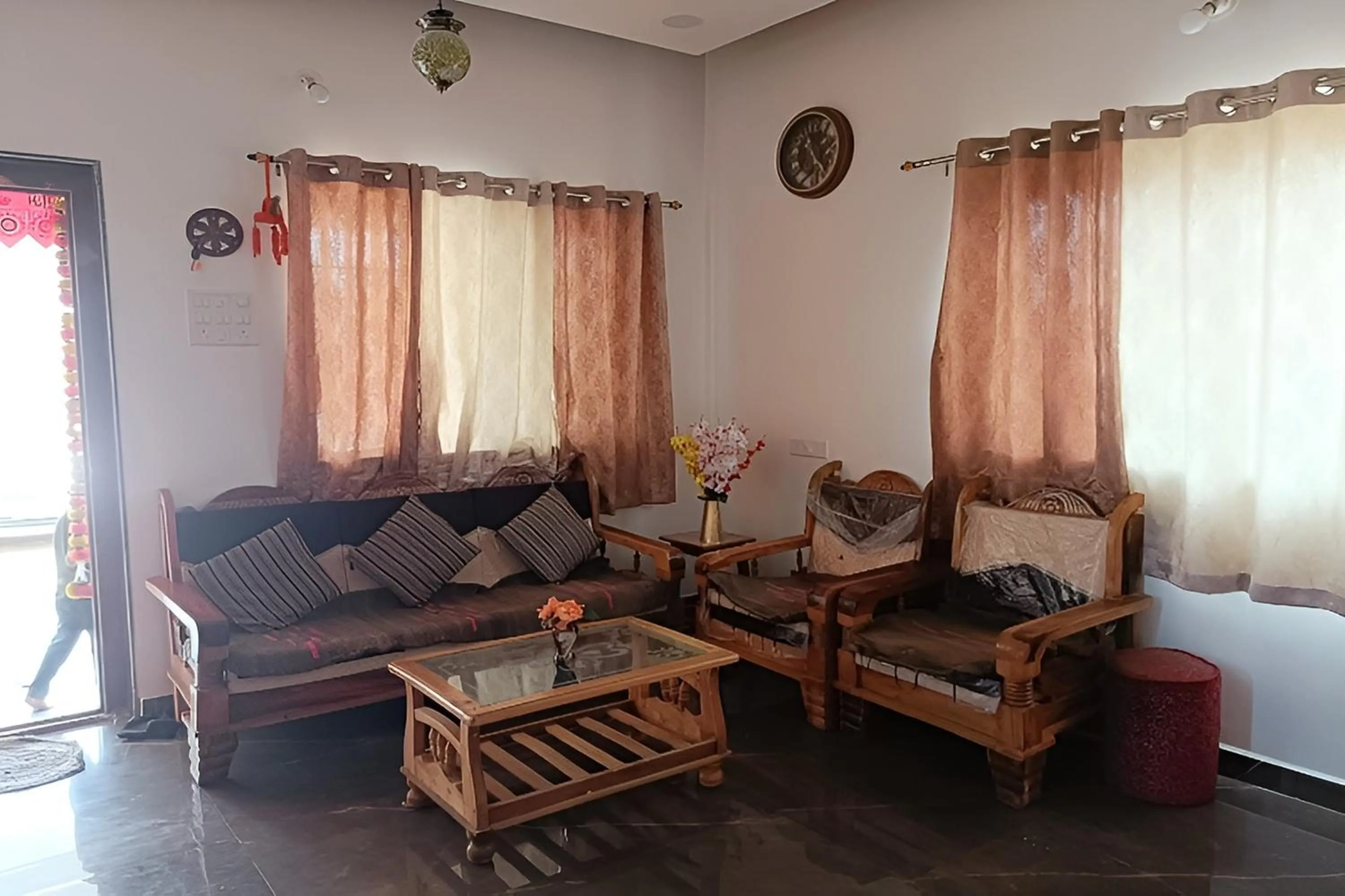 Living room in Saubhagya Villa