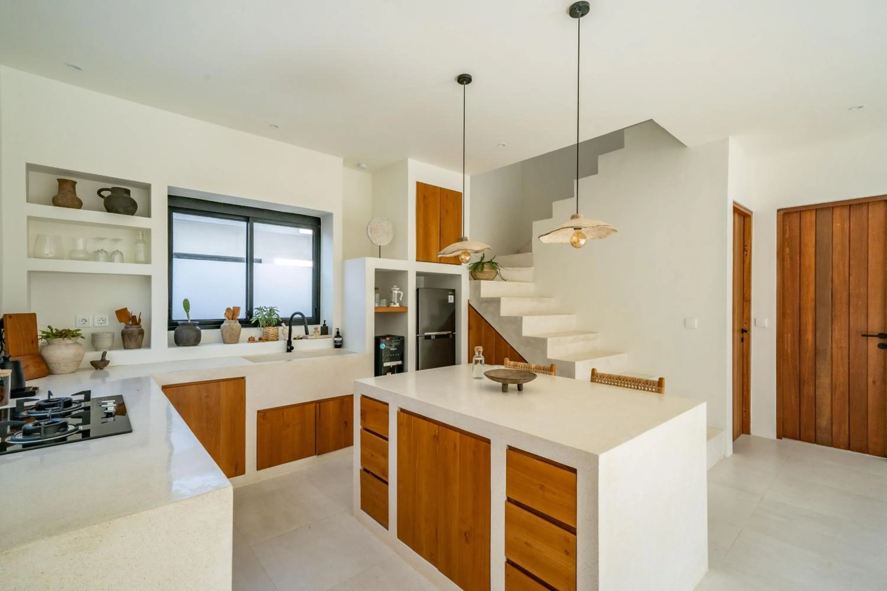 Kitchen or kitchenette in Casa Terra Uluwatu