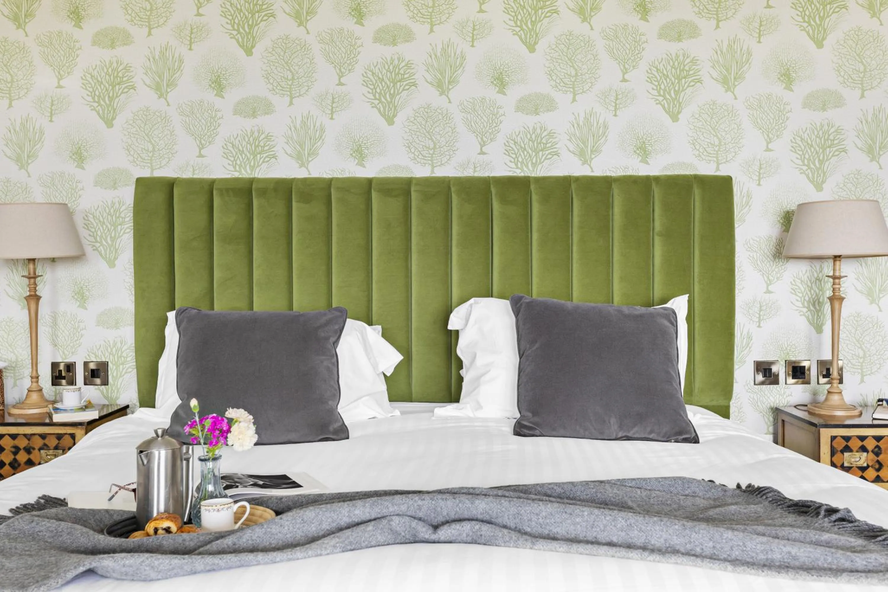 Bedroom, Bed in Thurlestone Hotel