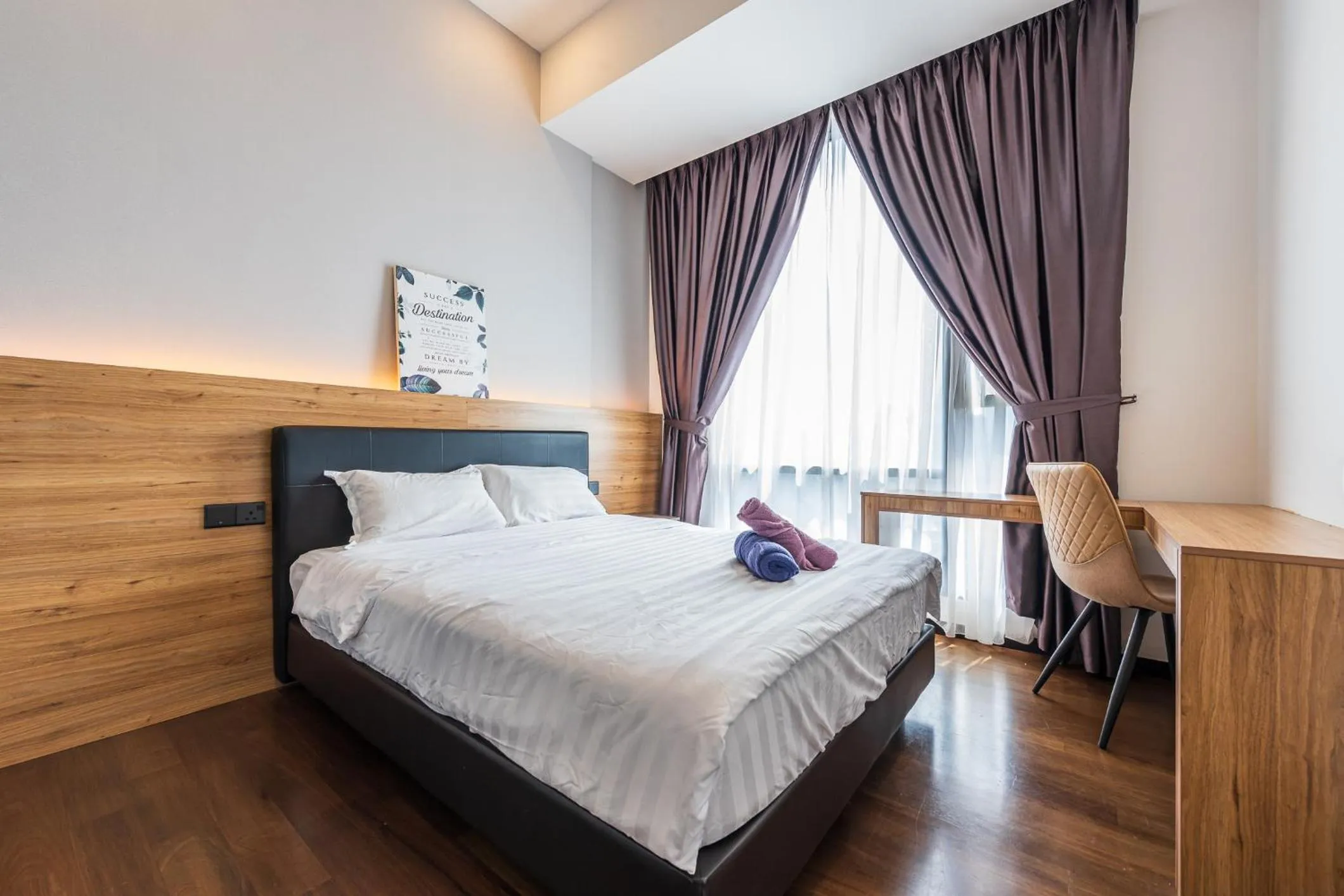 Bedroom in Opus Residences by Centurypro