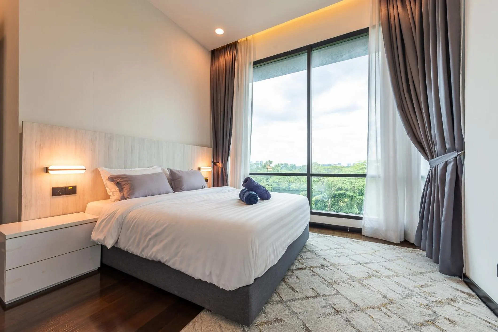 Bedroom in Opus Residences by Centurypro