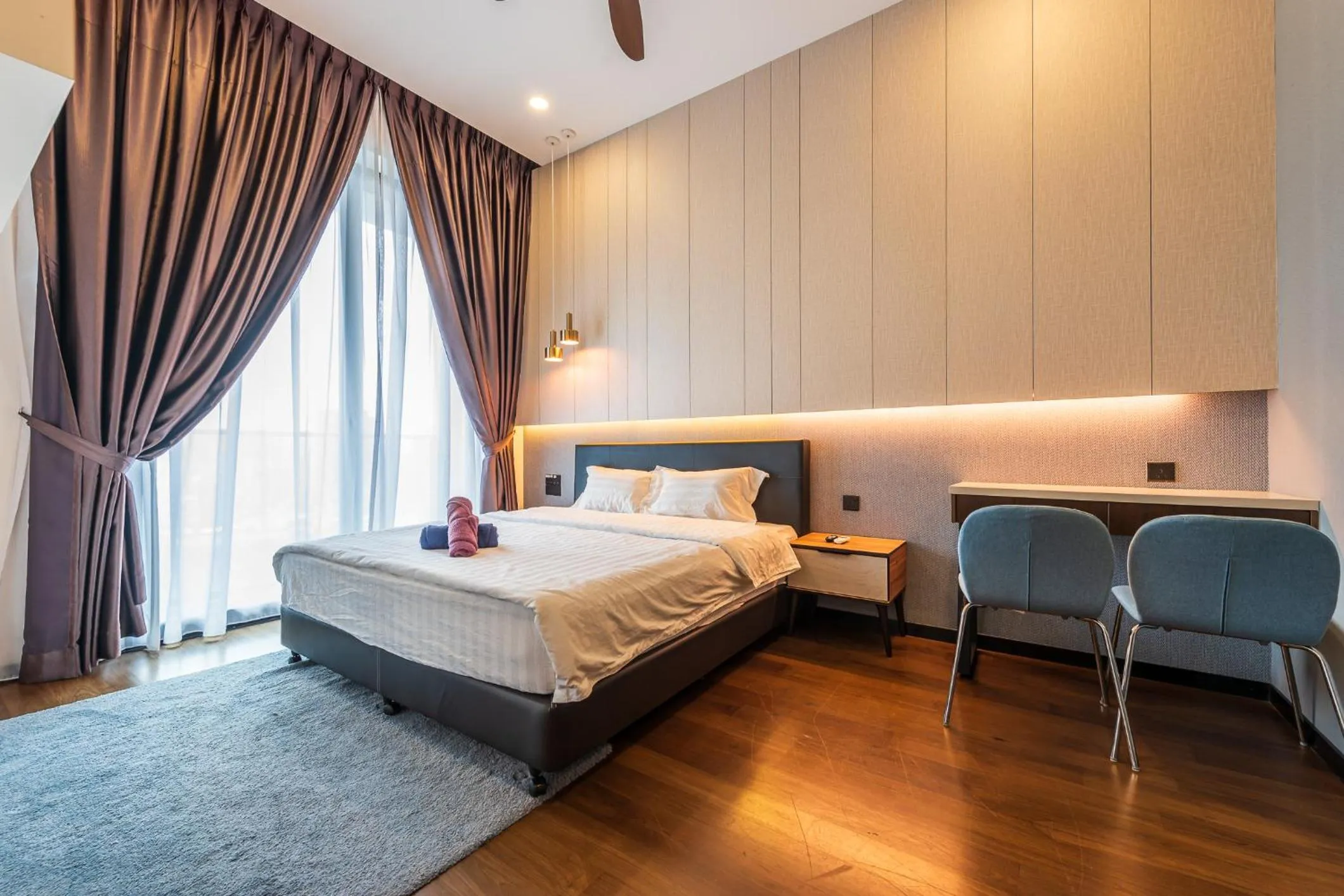 Bedroom in Opus Residences by Centurypro