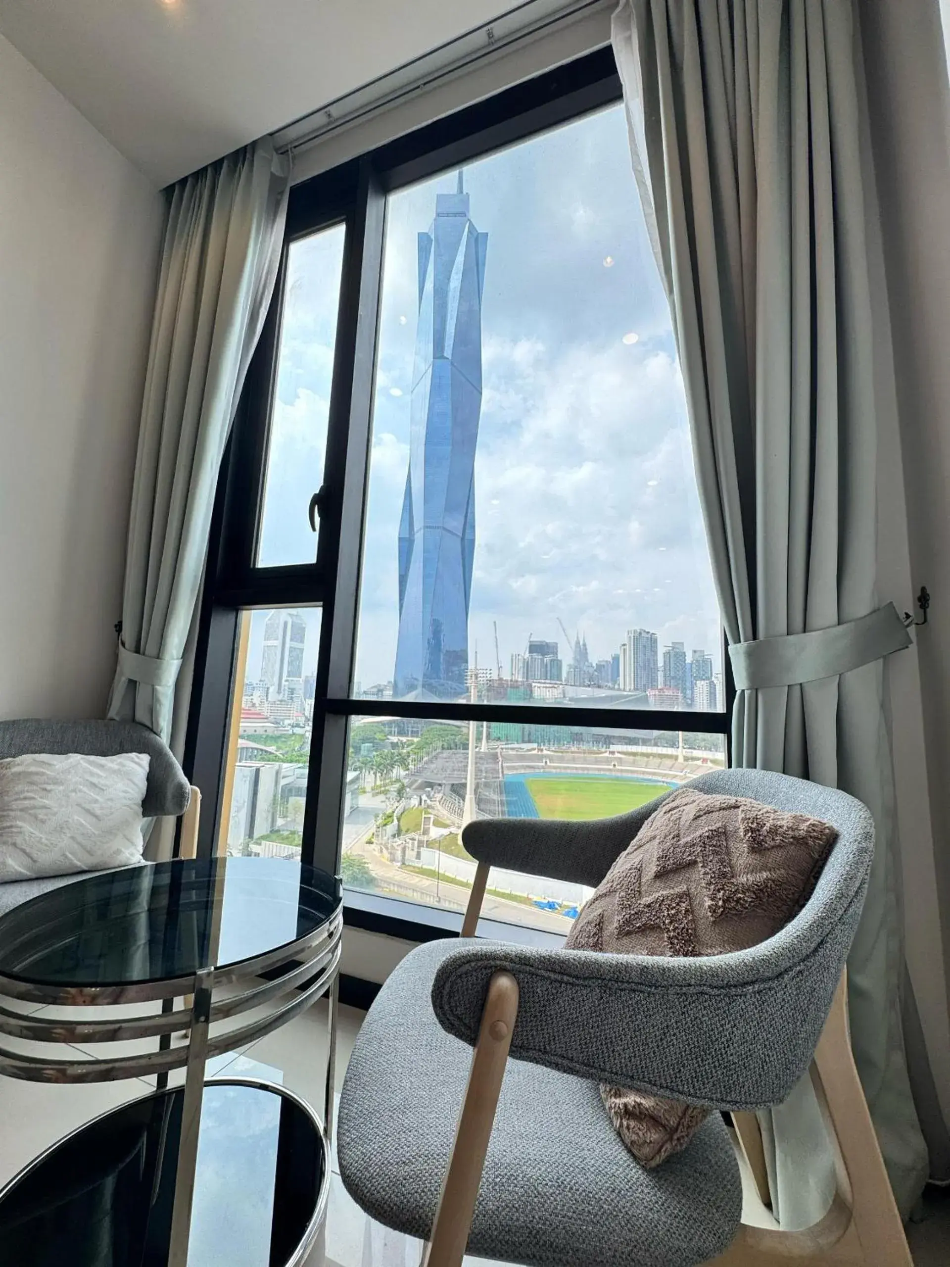 One-Bedroom Apartment with Balcony and City View in Opus Residences by Centurypro One-Bedroom Apartment with Balcony and City View in Opus Residences by Centurypro