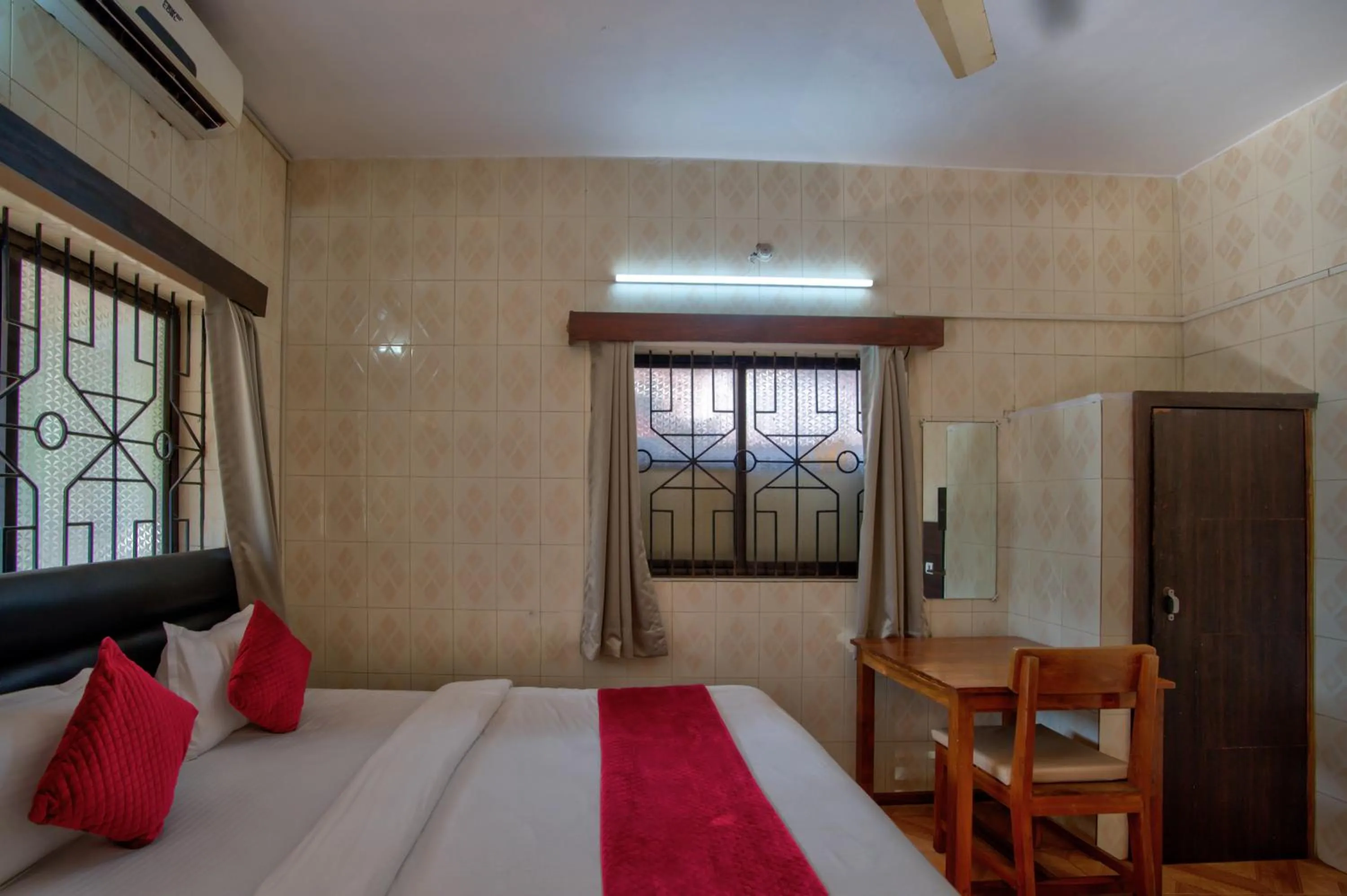 Bed in Swizel Nook Stay