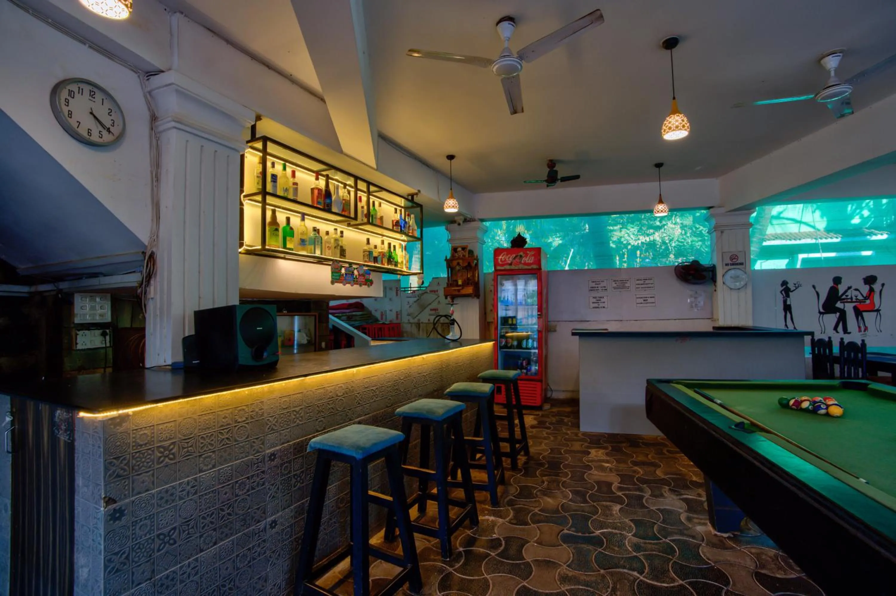 Lounge or bar in Swizel Nook Stay