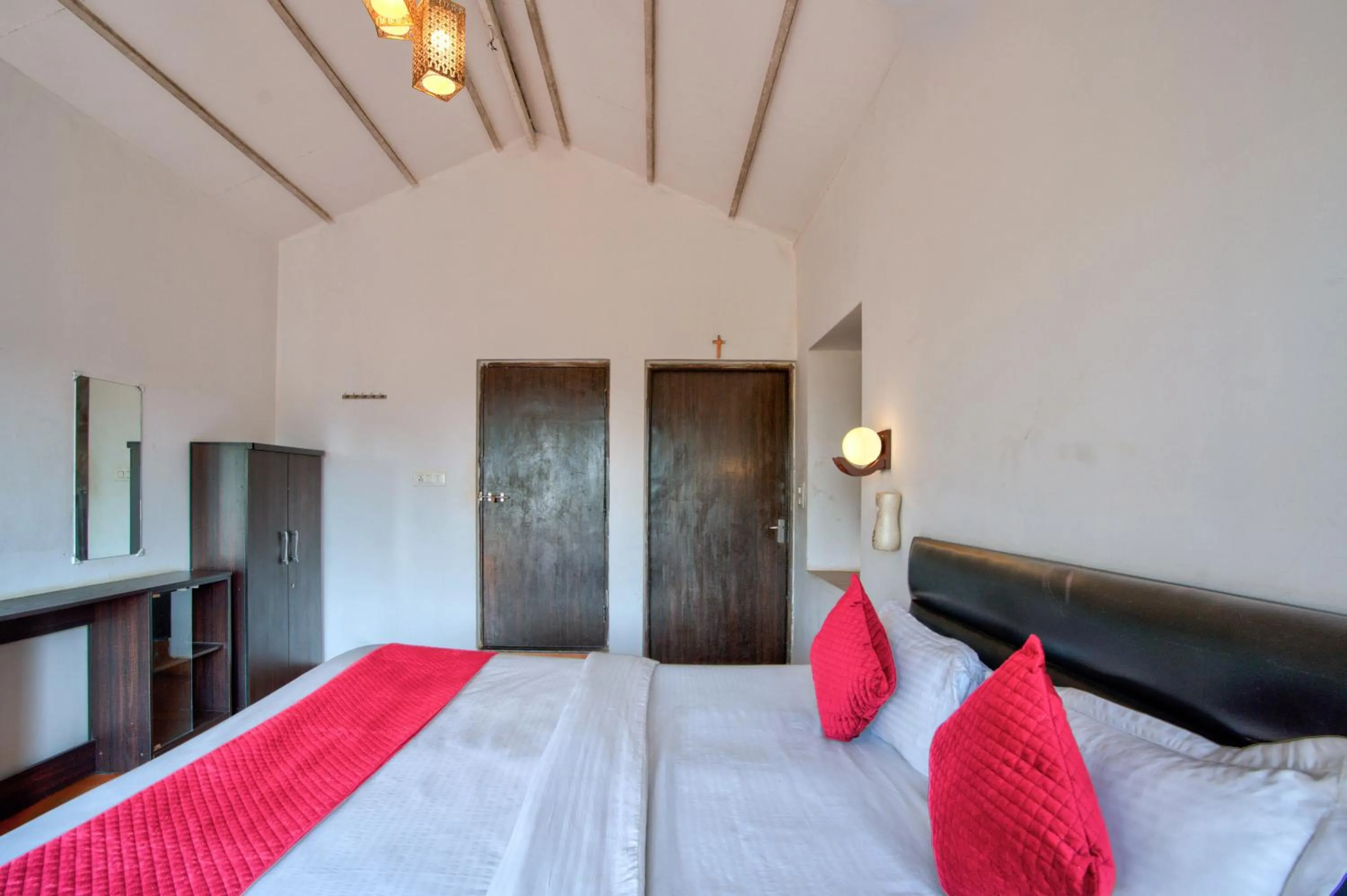 Bed in Swizel Nook Stay