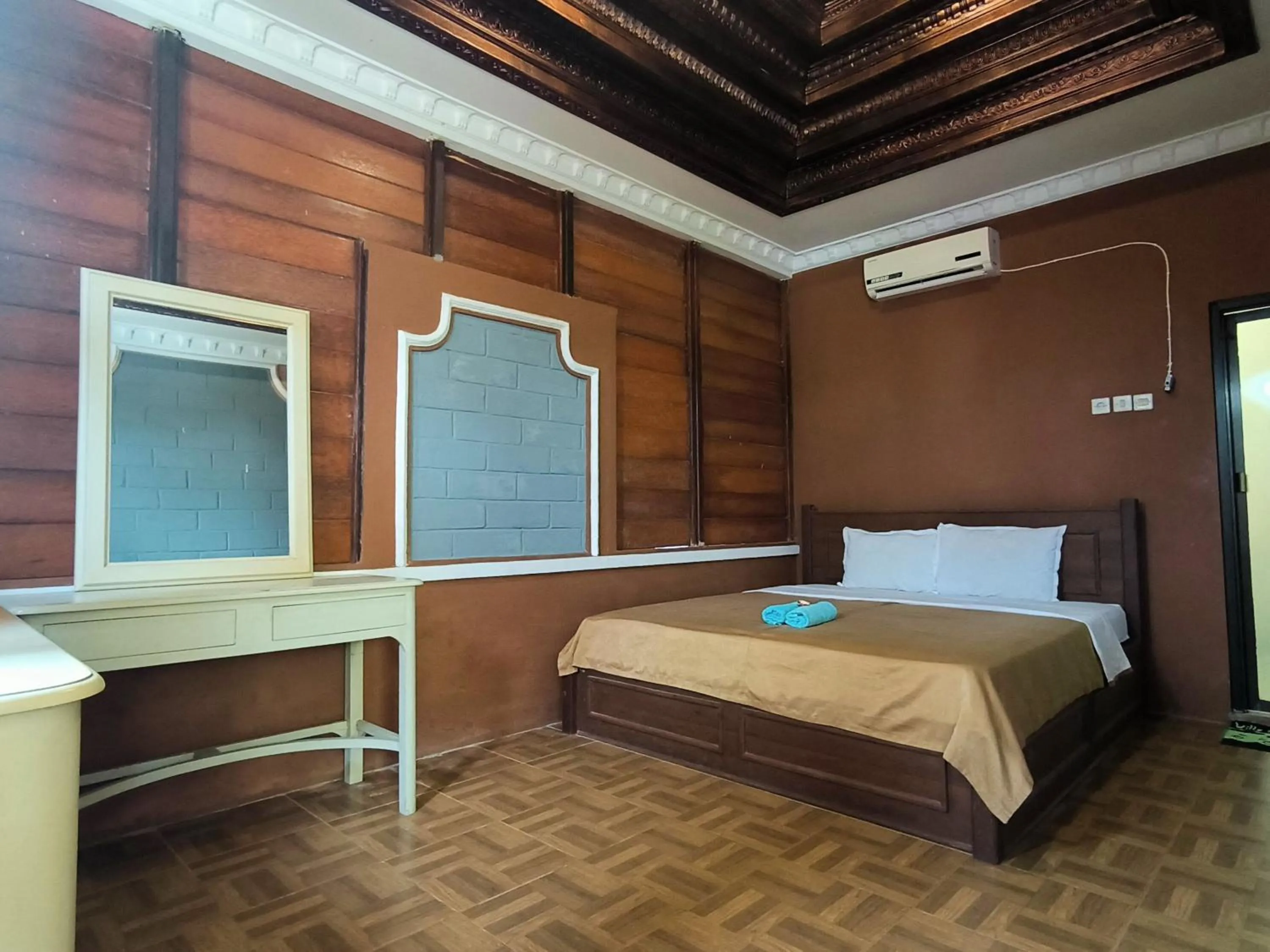 Bed in Sunrise Sea Hill Cottages