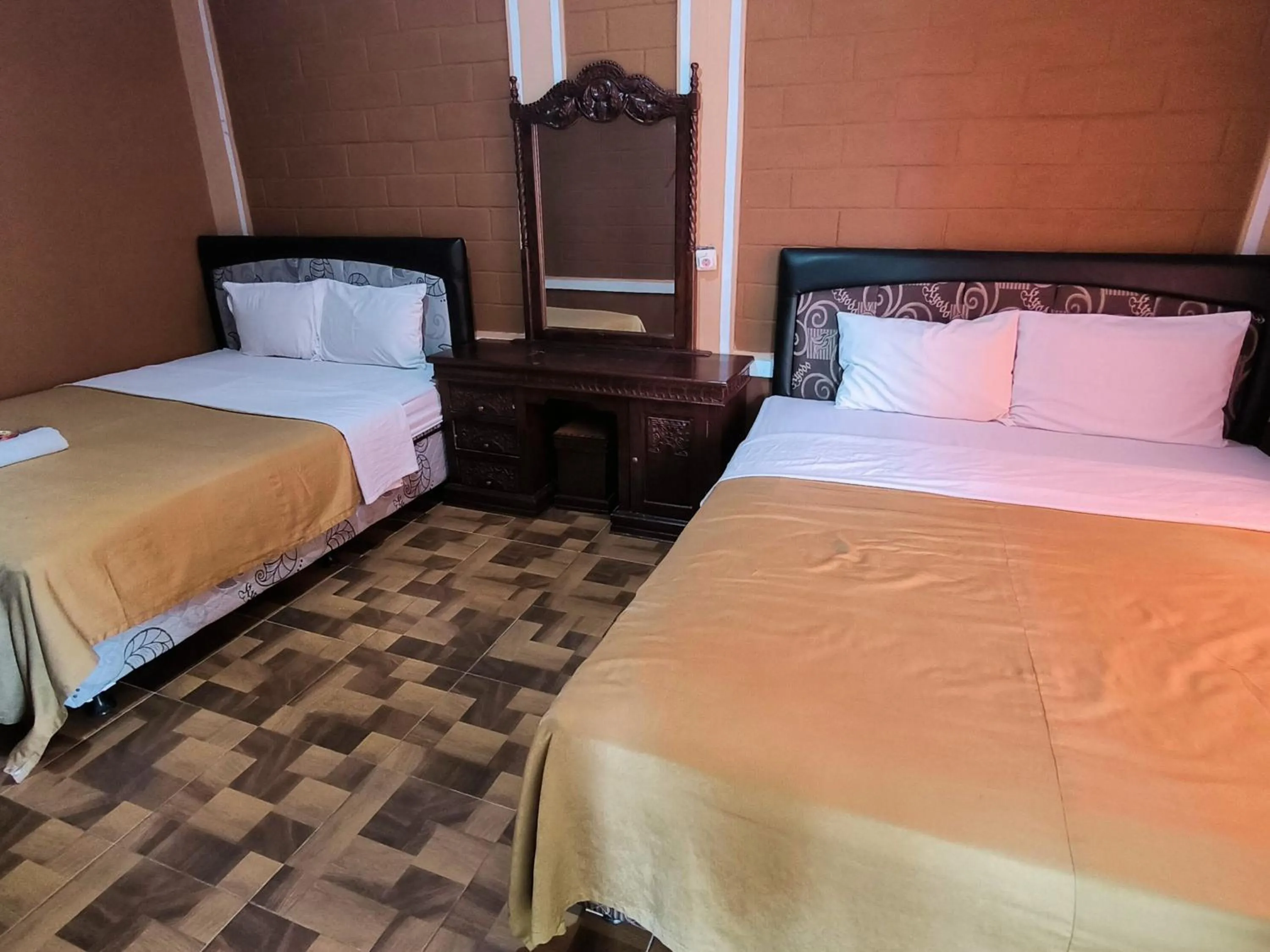 Bed in Sunrise Sea Hill Cottages