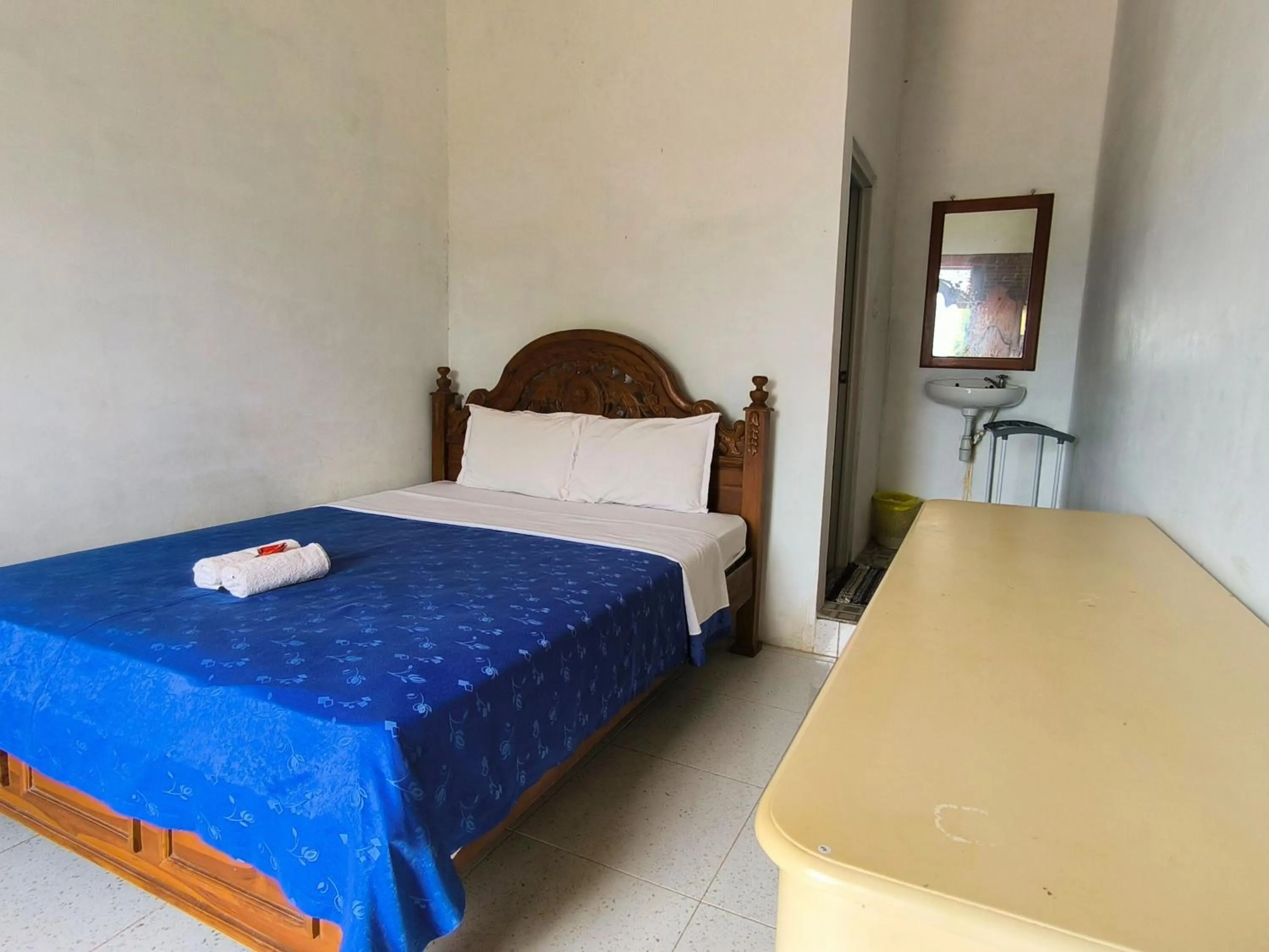 Bed in Sunrise Sea Hill Cottages