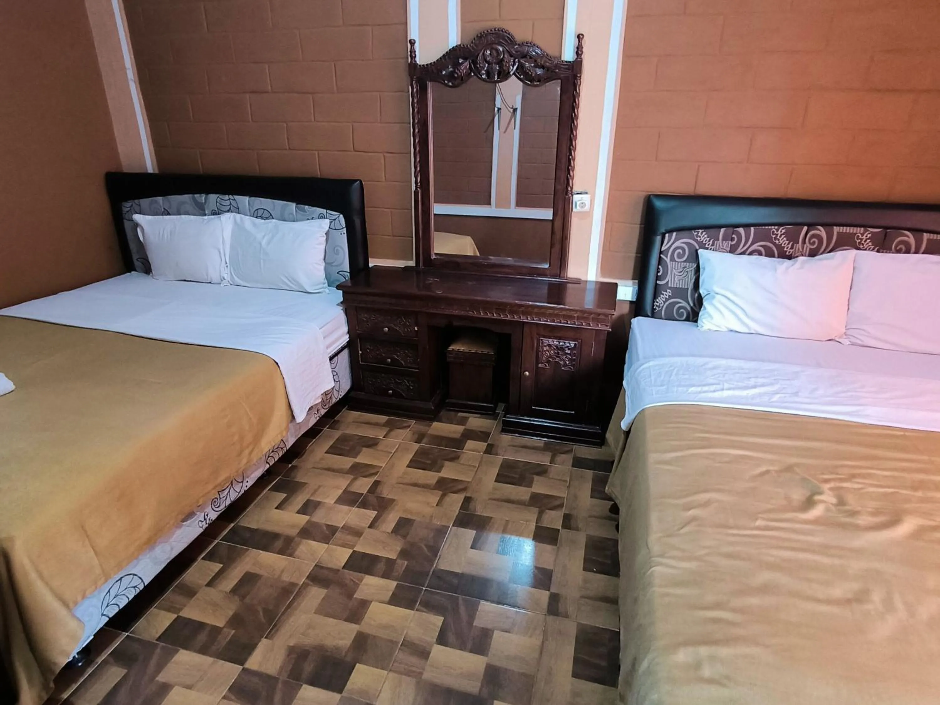 Bed in Sunrise Sea Hill Cottages