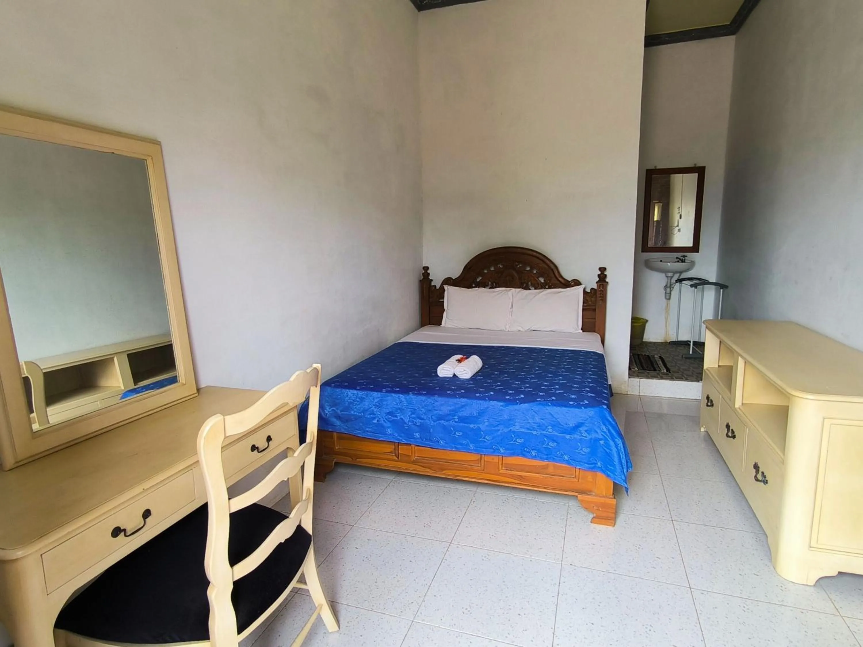 Bed in Sunrise Sea Hill Cottages