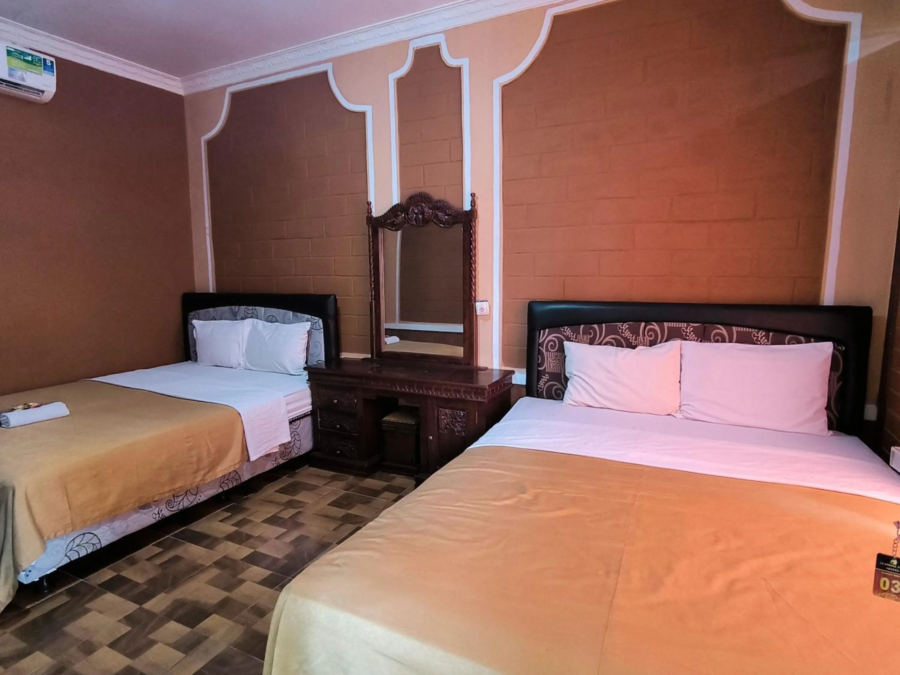 Bed in Sunrise Sea Hill Cottages