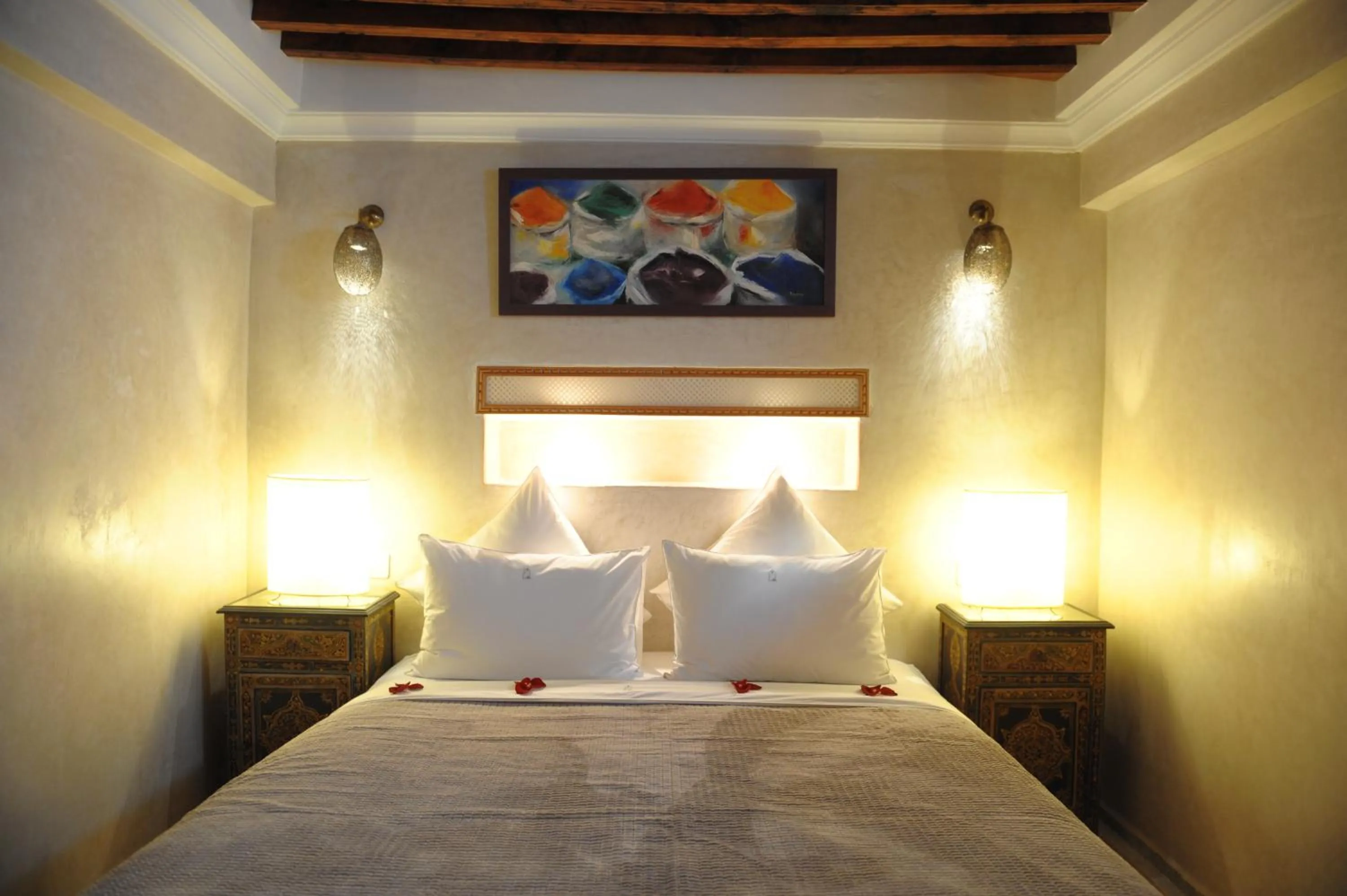 Bed in Riad Kalaa 2