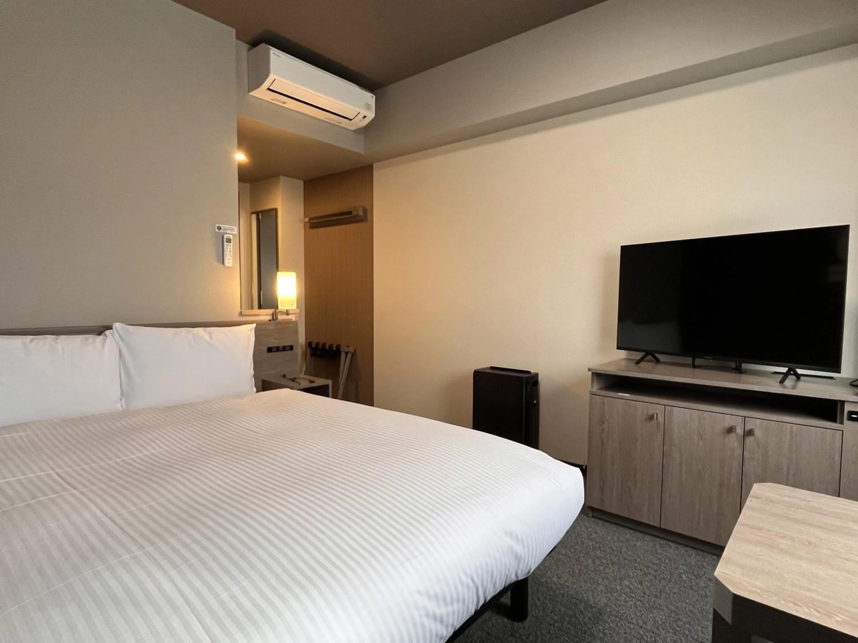 Photo of the whole room, Bed in Hotel Route Inn Suzaka