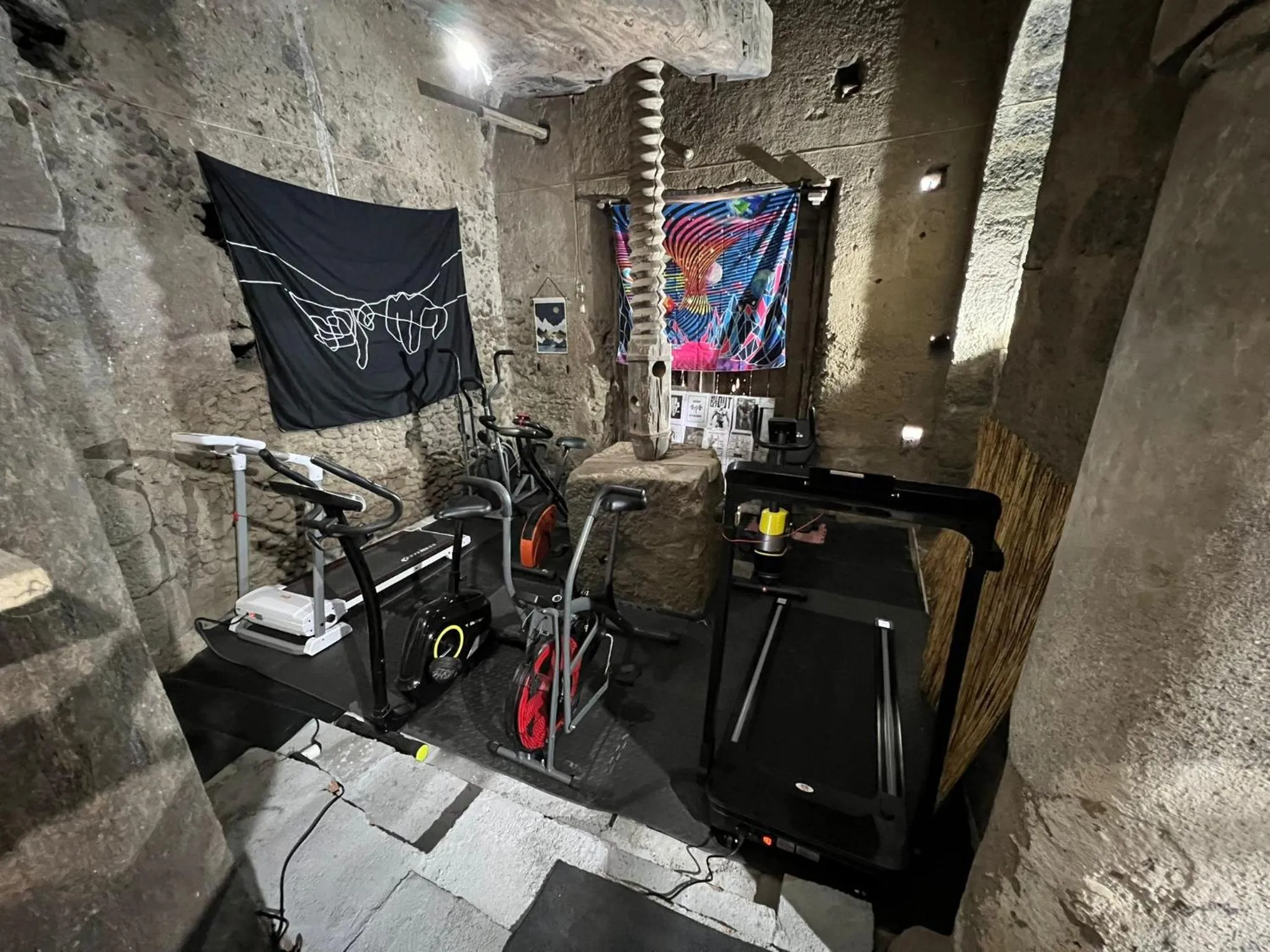 Fitness centre/facilities in Le Grotte