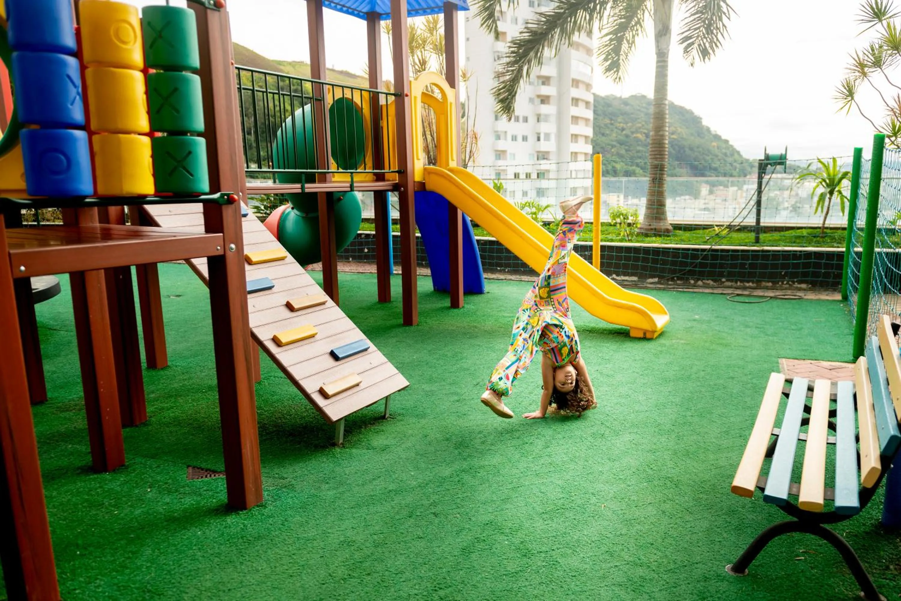 Children play ground in Trade Hotel