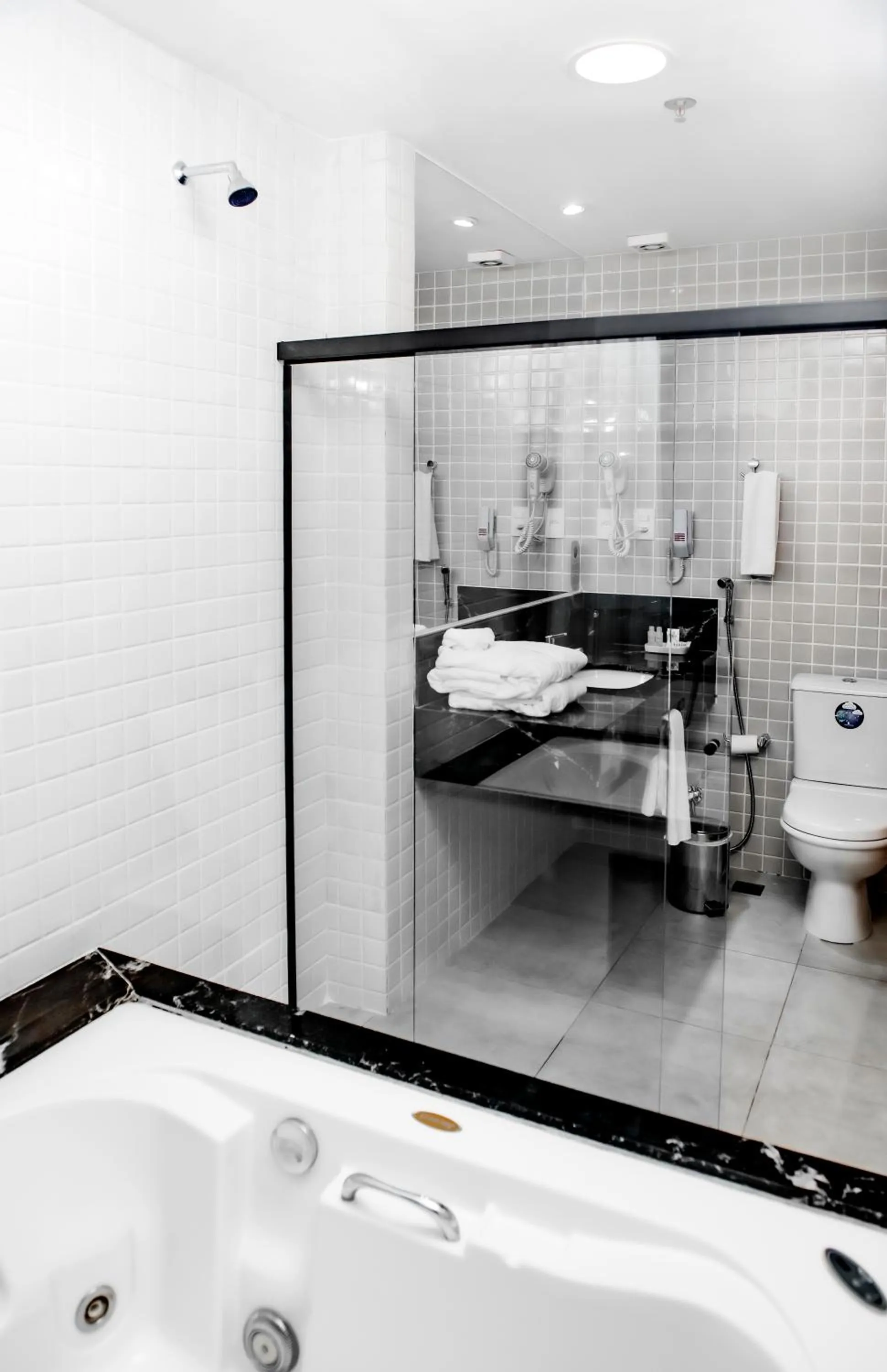 Bathroom in Trade Hotel