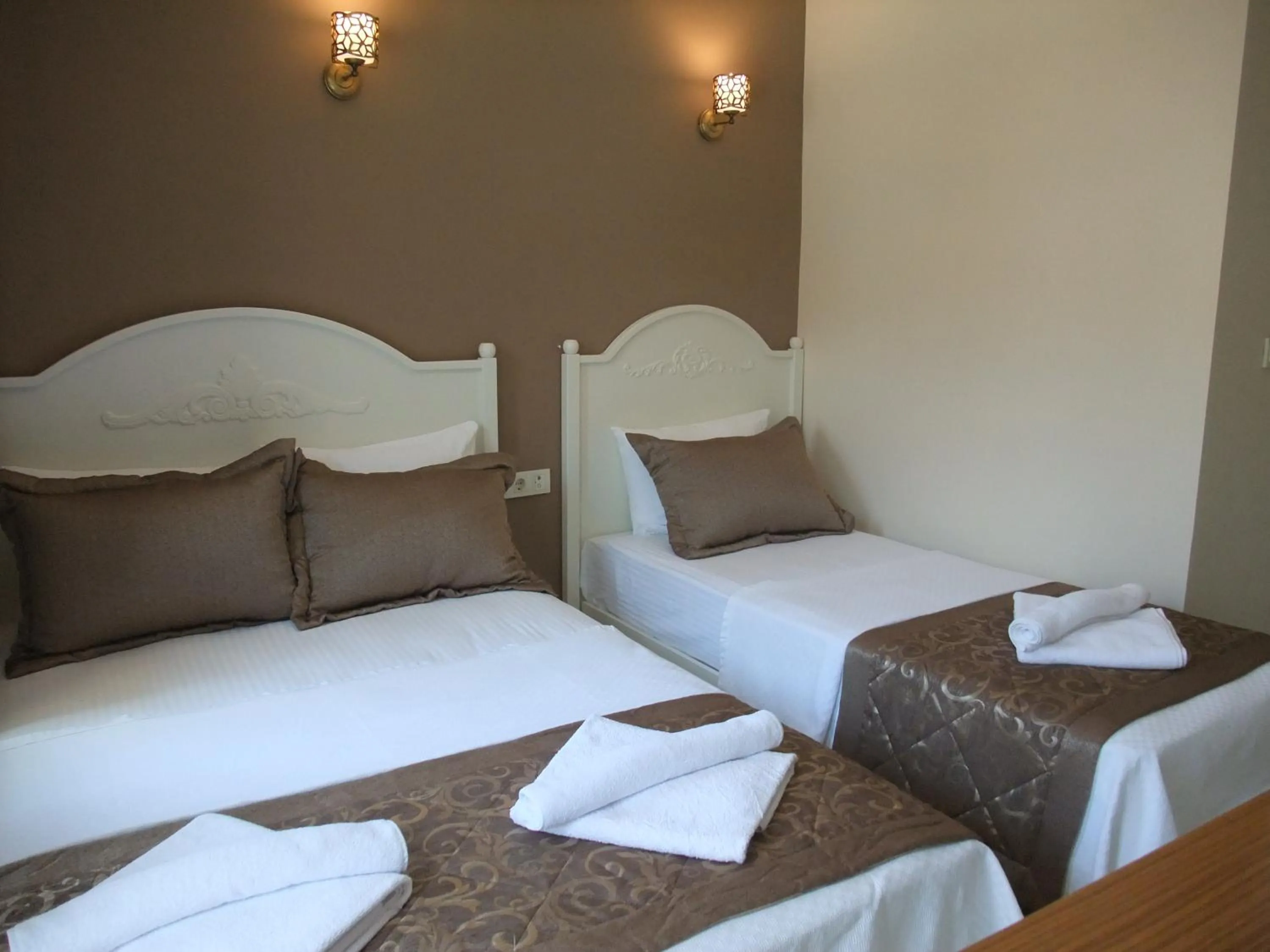Bed in Enda Boutique Hotel Kalkan