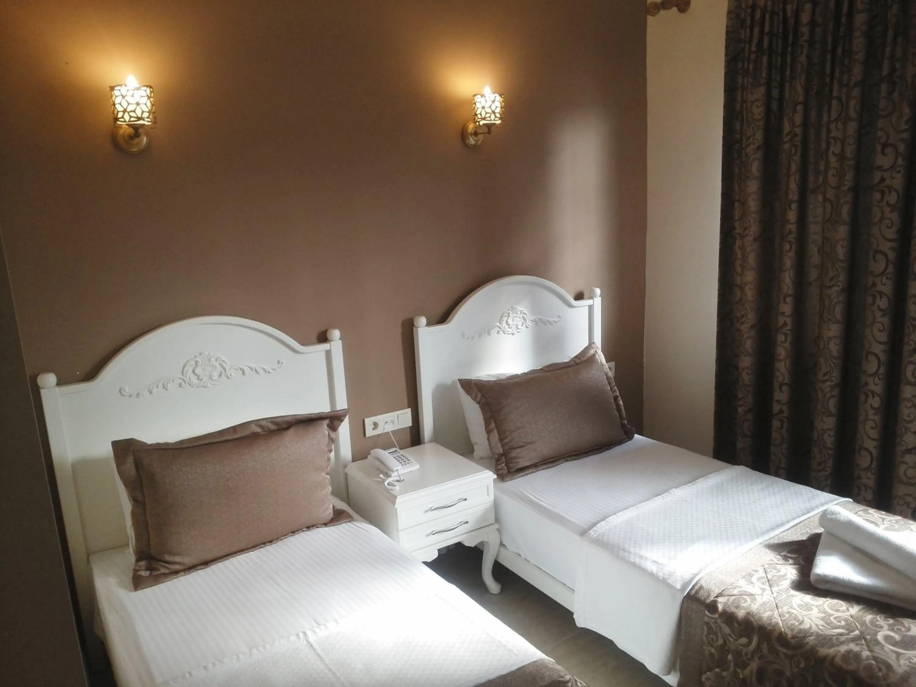 Bed in Enda Boutique Hotel Kalkan