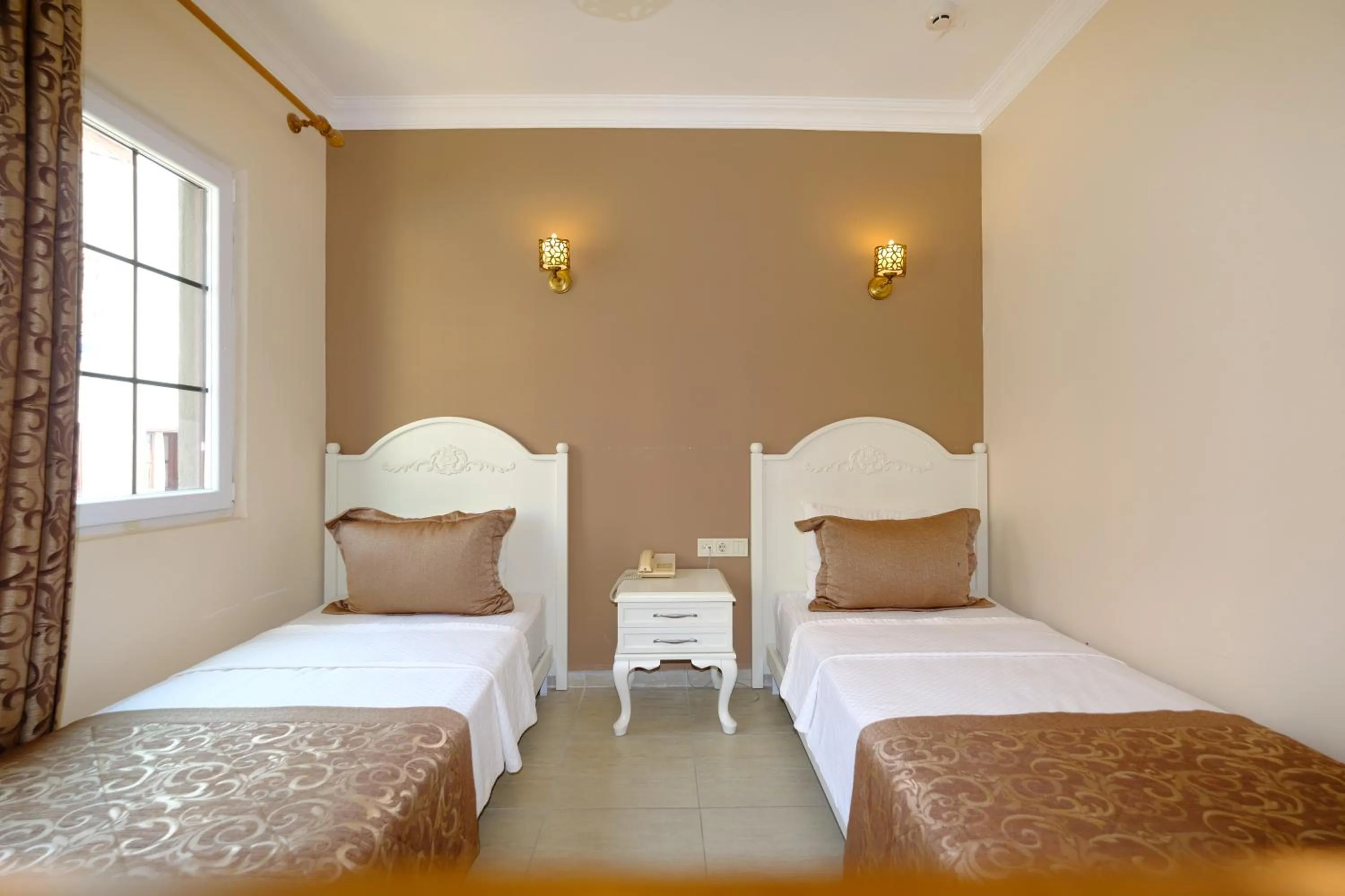 Bedroom, Bed in Enda Boutique Hotel Kalkan