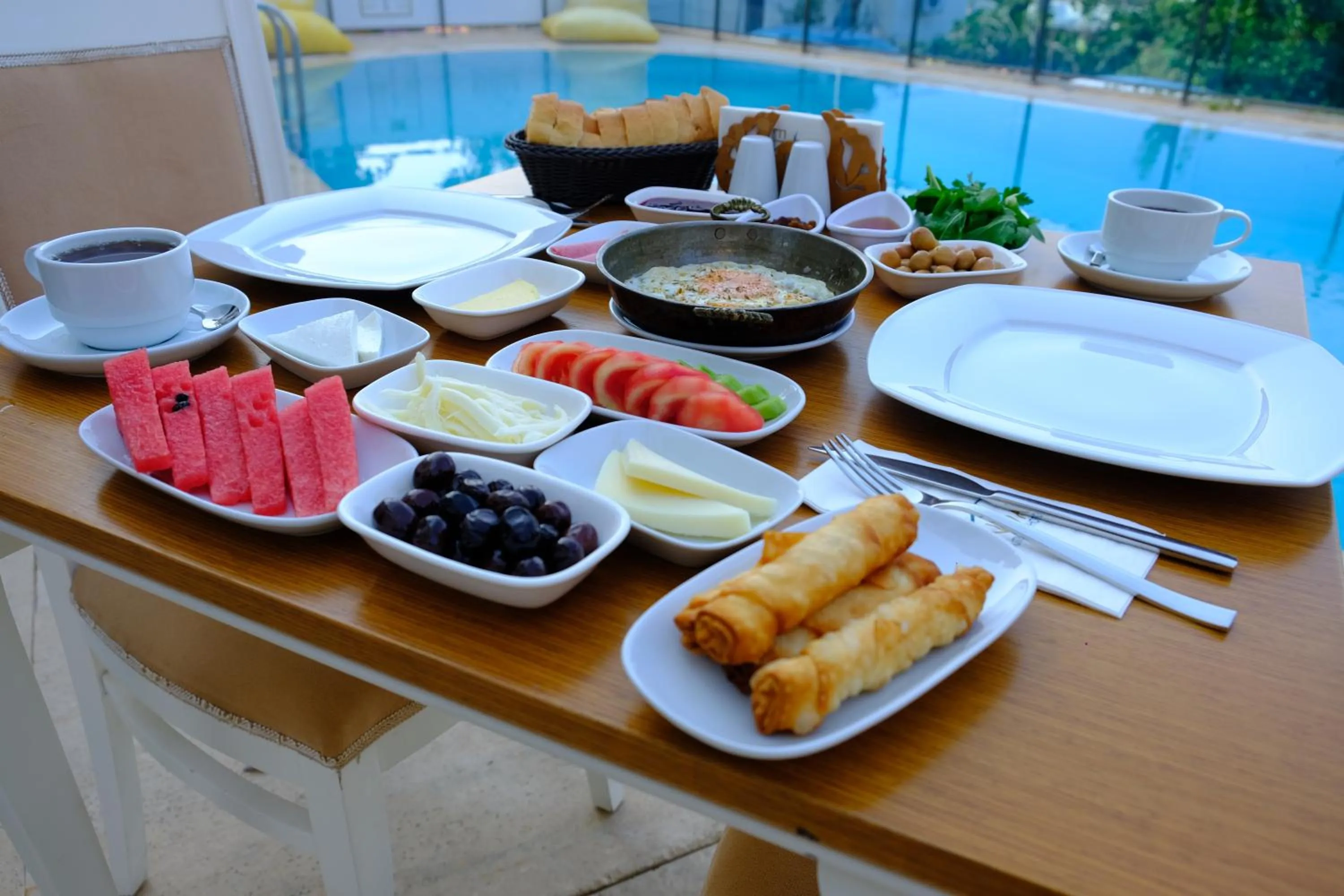 Breakfast in Enda Boutique Hotel Kalkan