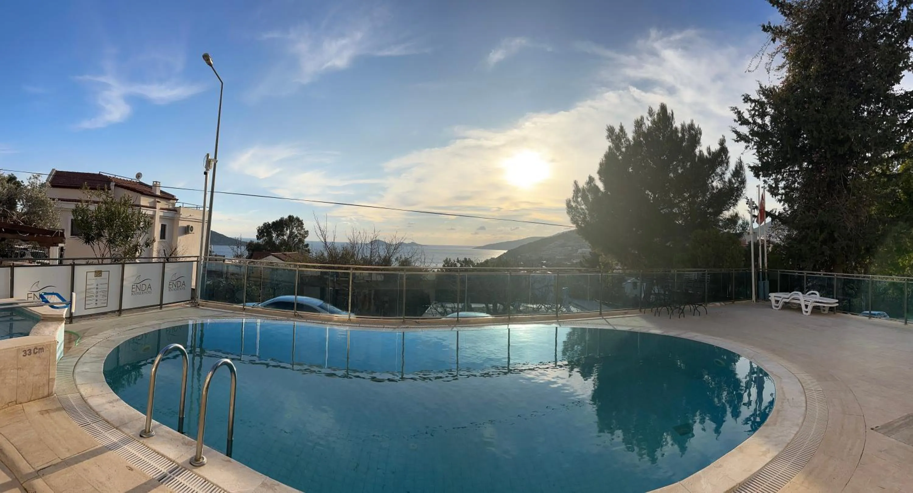 Swimming pool in Enda Boutique Hotel Kalkan