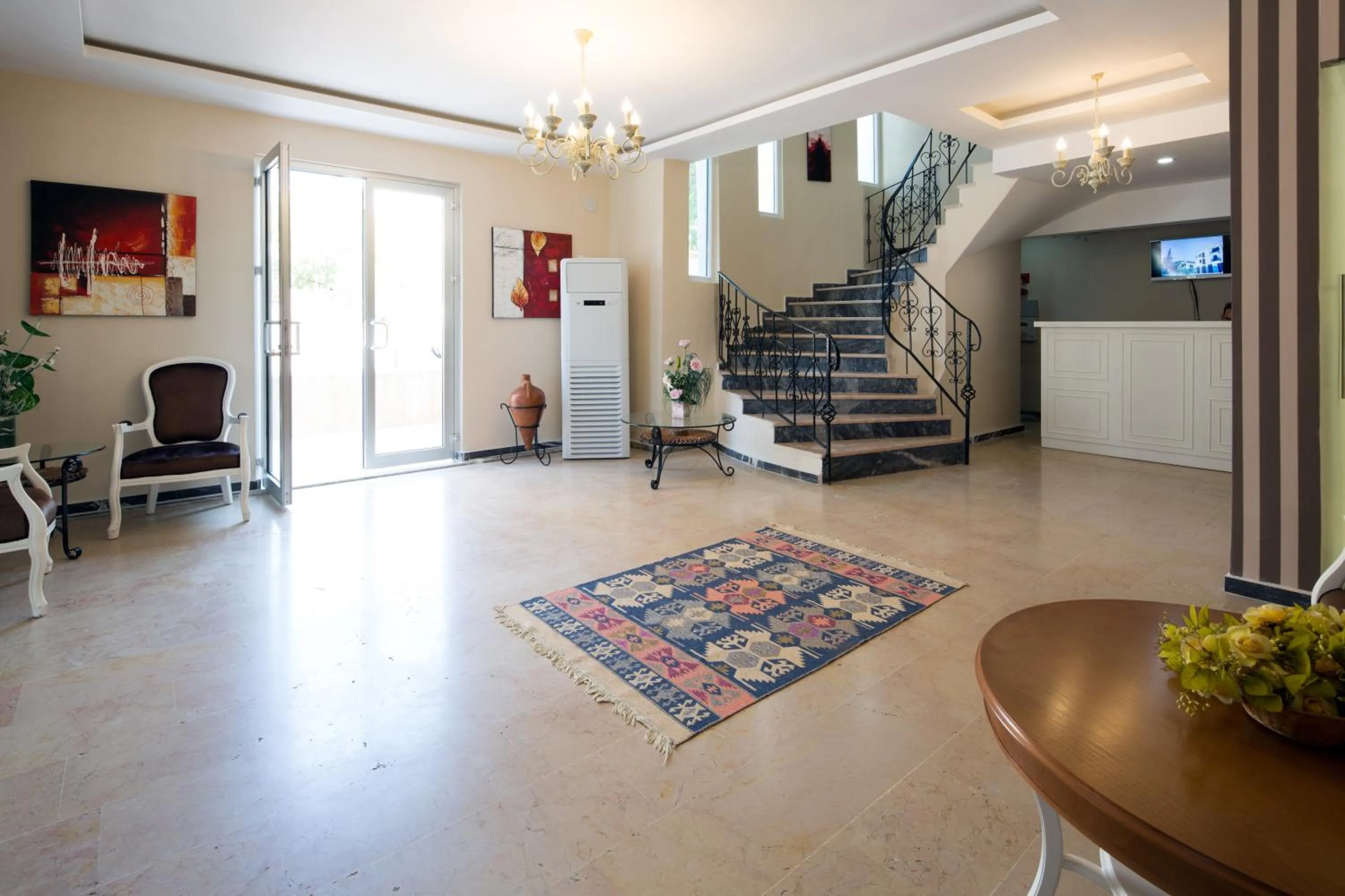 Lobby or reception in Enda Boutique Hotel Kalkan