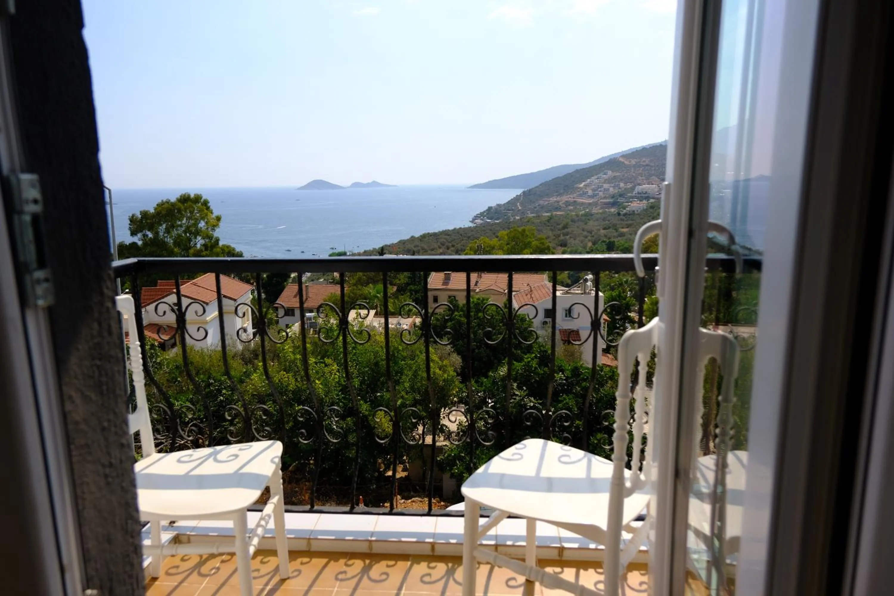 Balcony/Terrace in Enda Boutique Hotel Kalkan