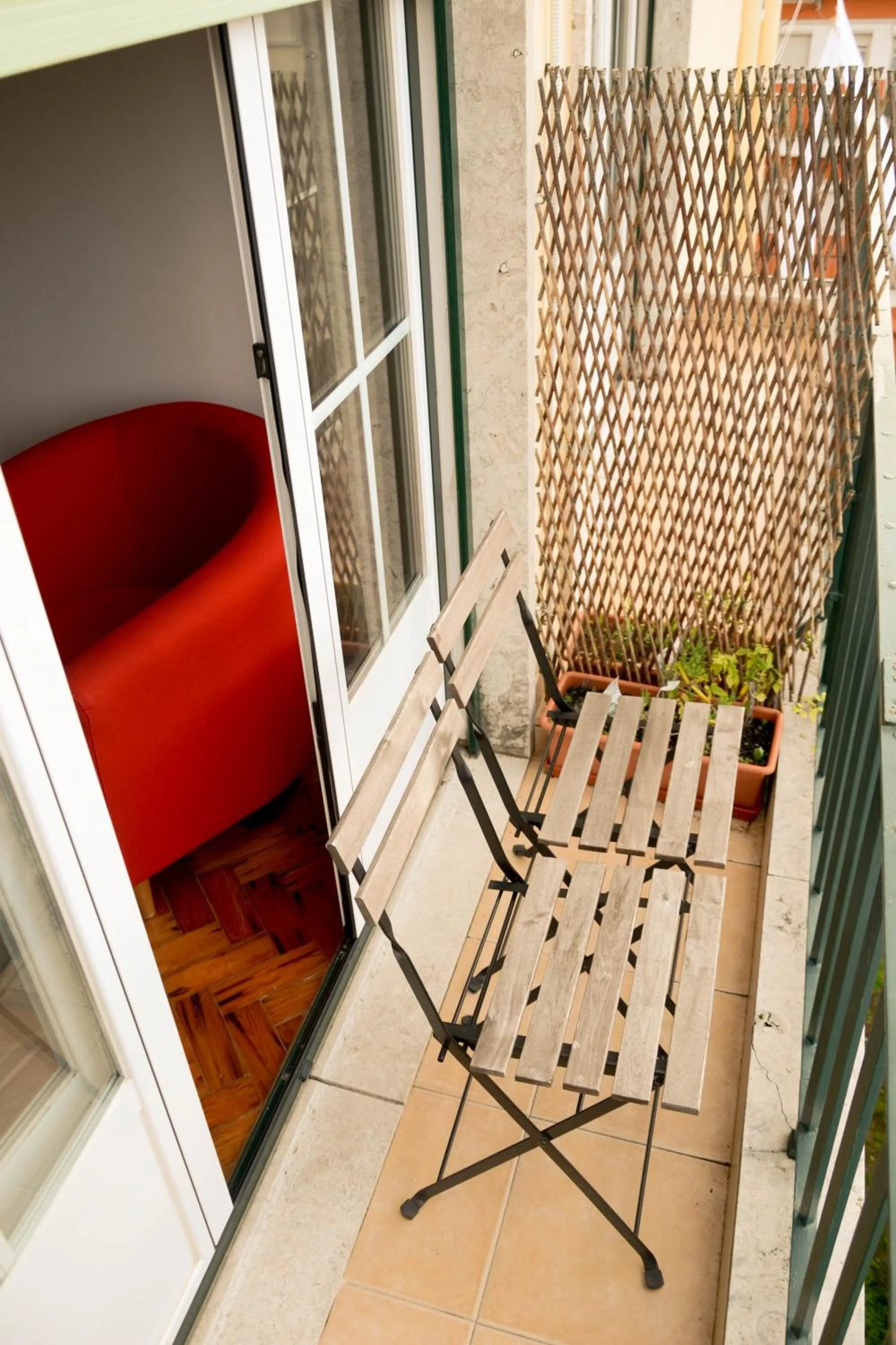 Balcony/Terrace in Alvalade II Airport Guest House