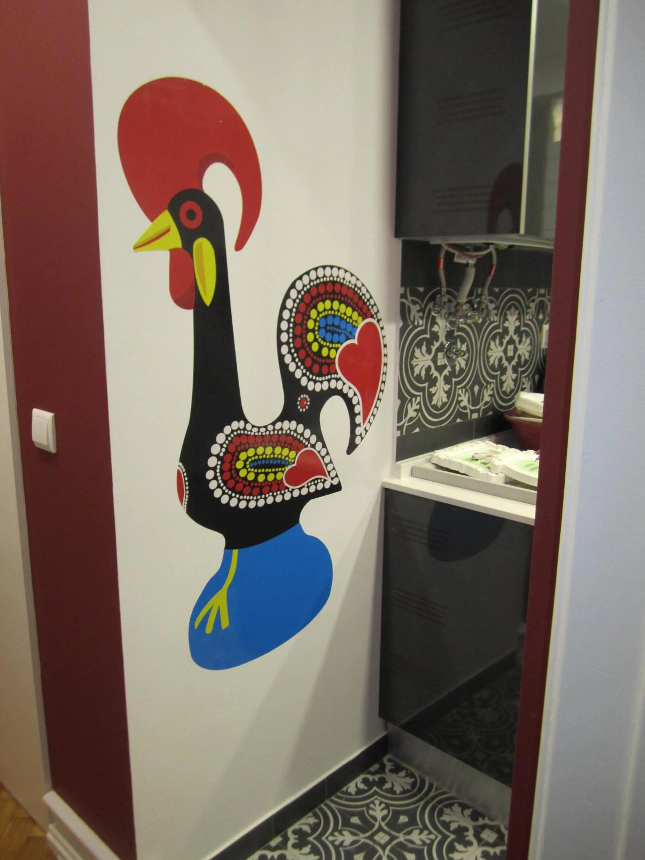 Kitchen or kitchenette in Alvalade II Airport Guest House