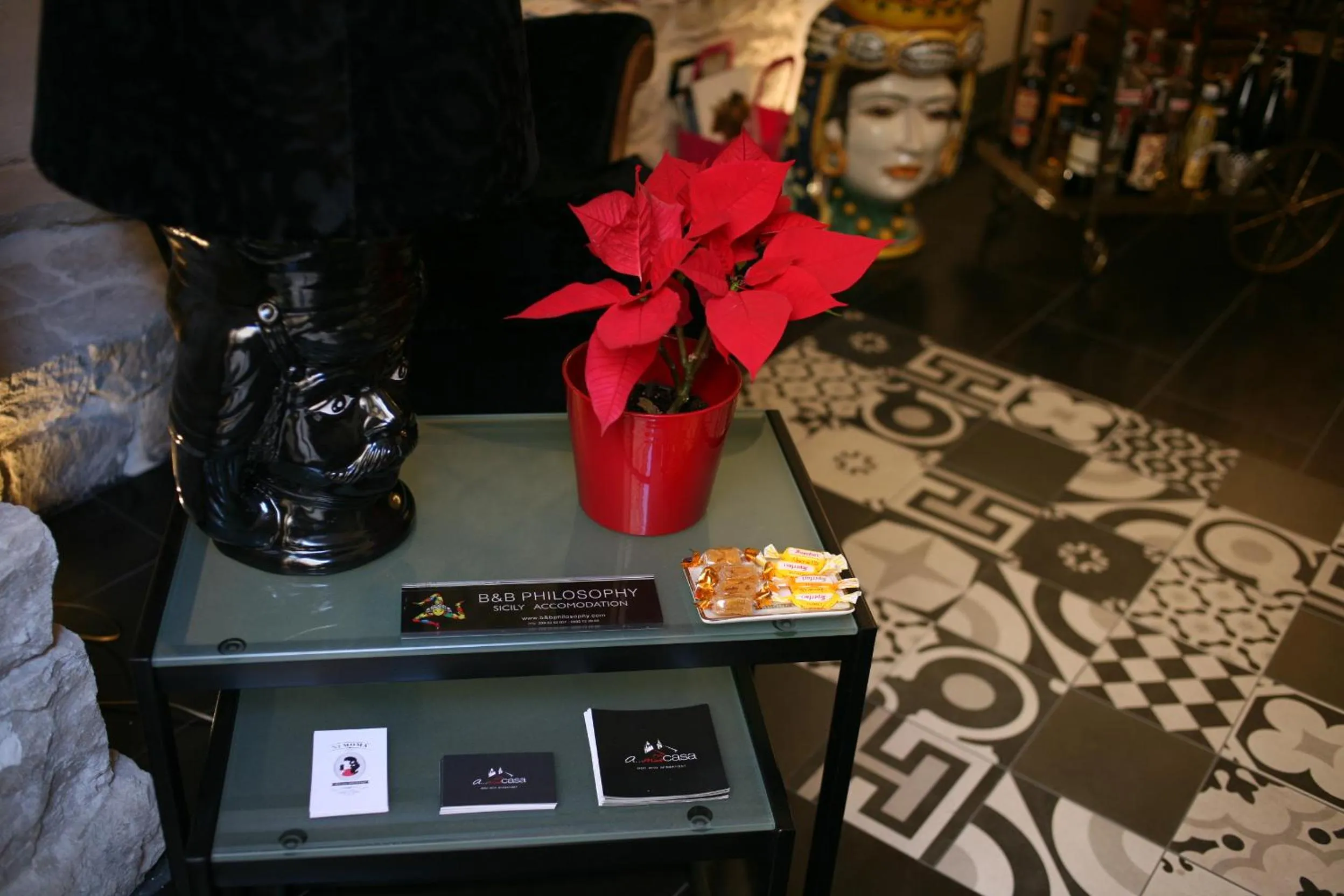 Lobby or reception in A Mo Casa