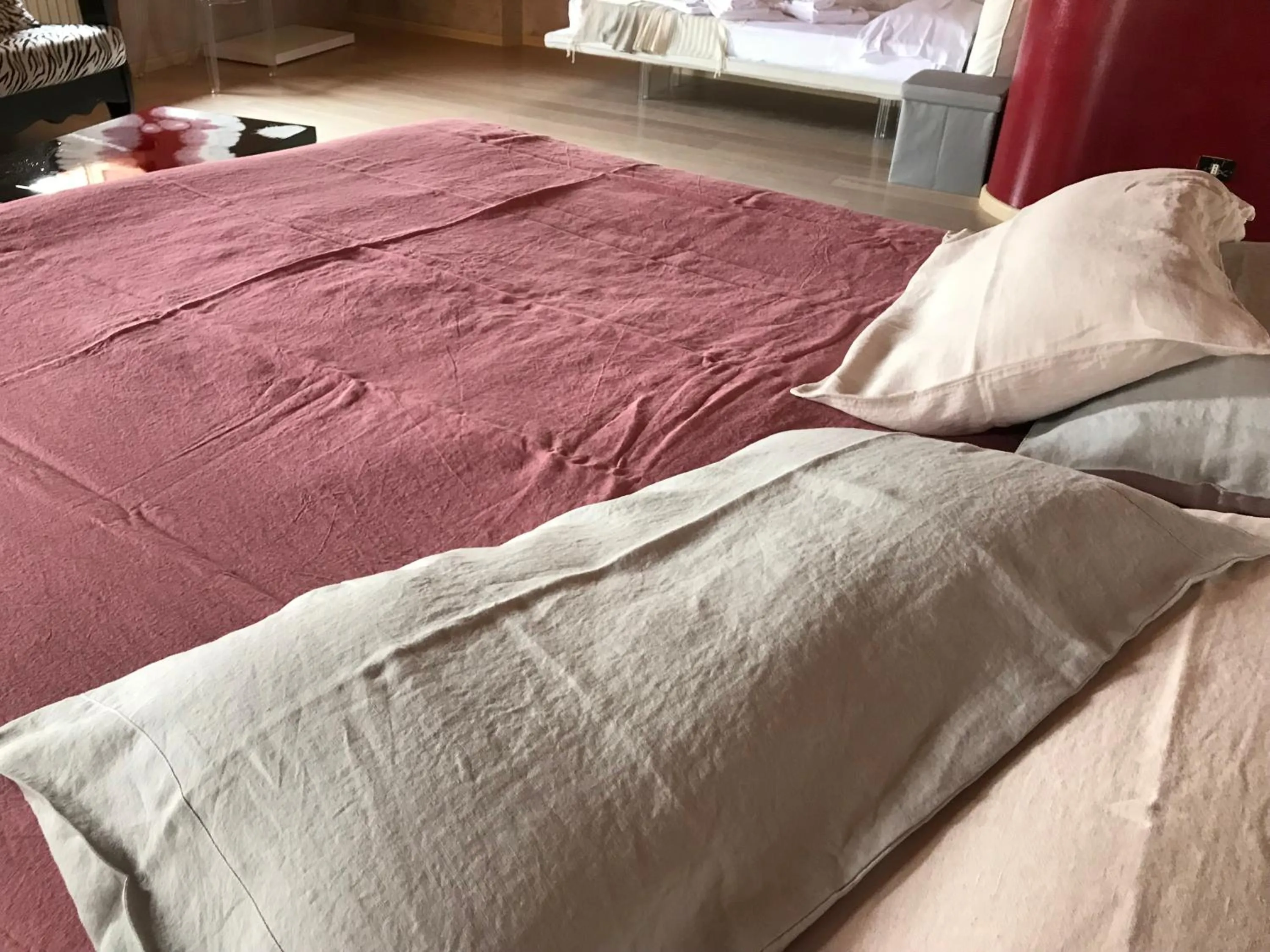 Bed in Albergo Al Cacciatore Tortellinando