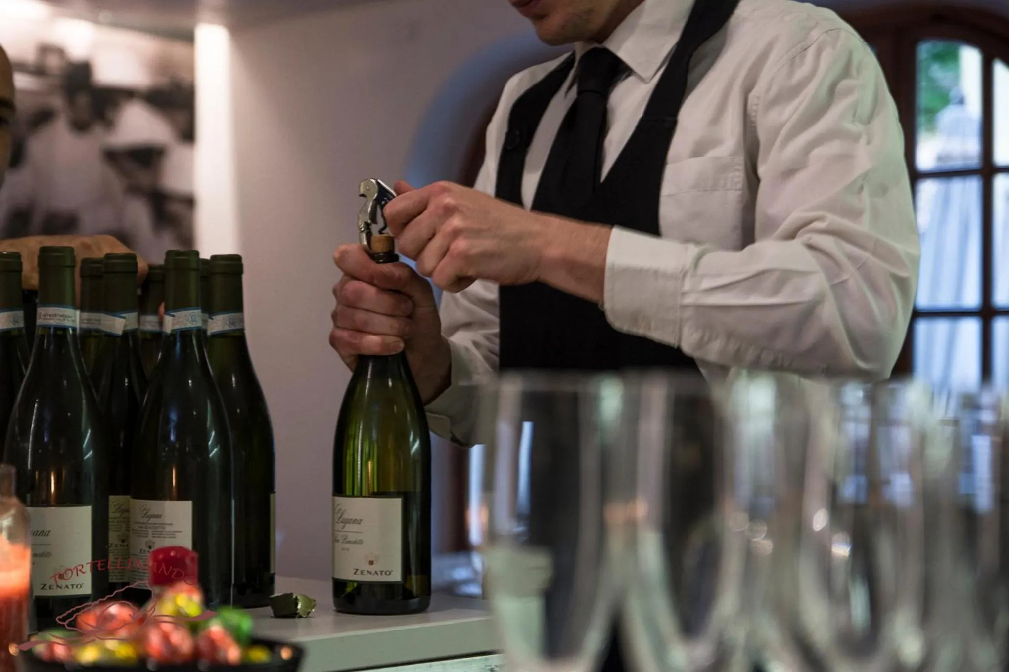 Lounge or bar in Albergo Al Cacciatore Tortellinando