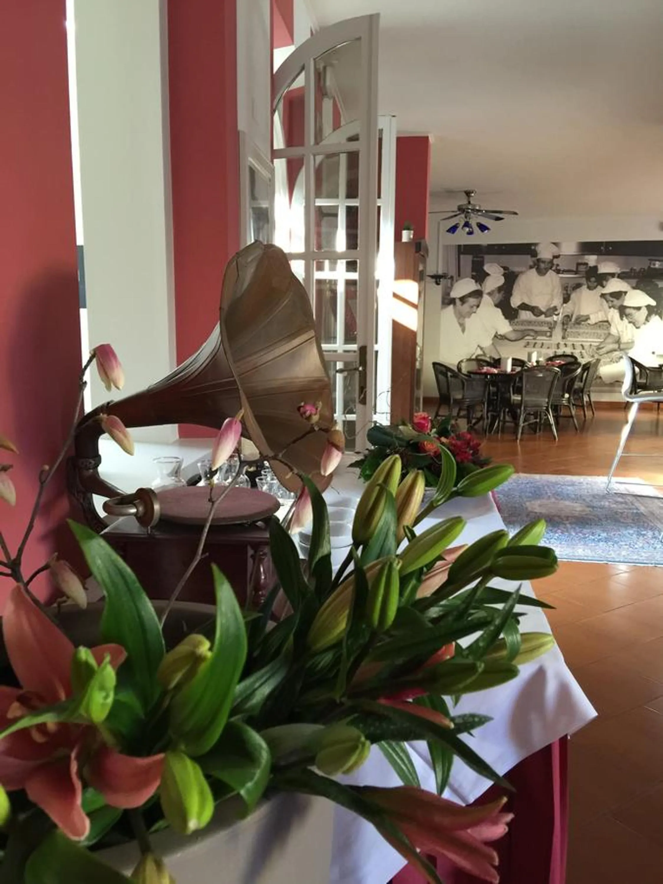 Lobby or reception in Albergo Al Cacciatore Tortellinando