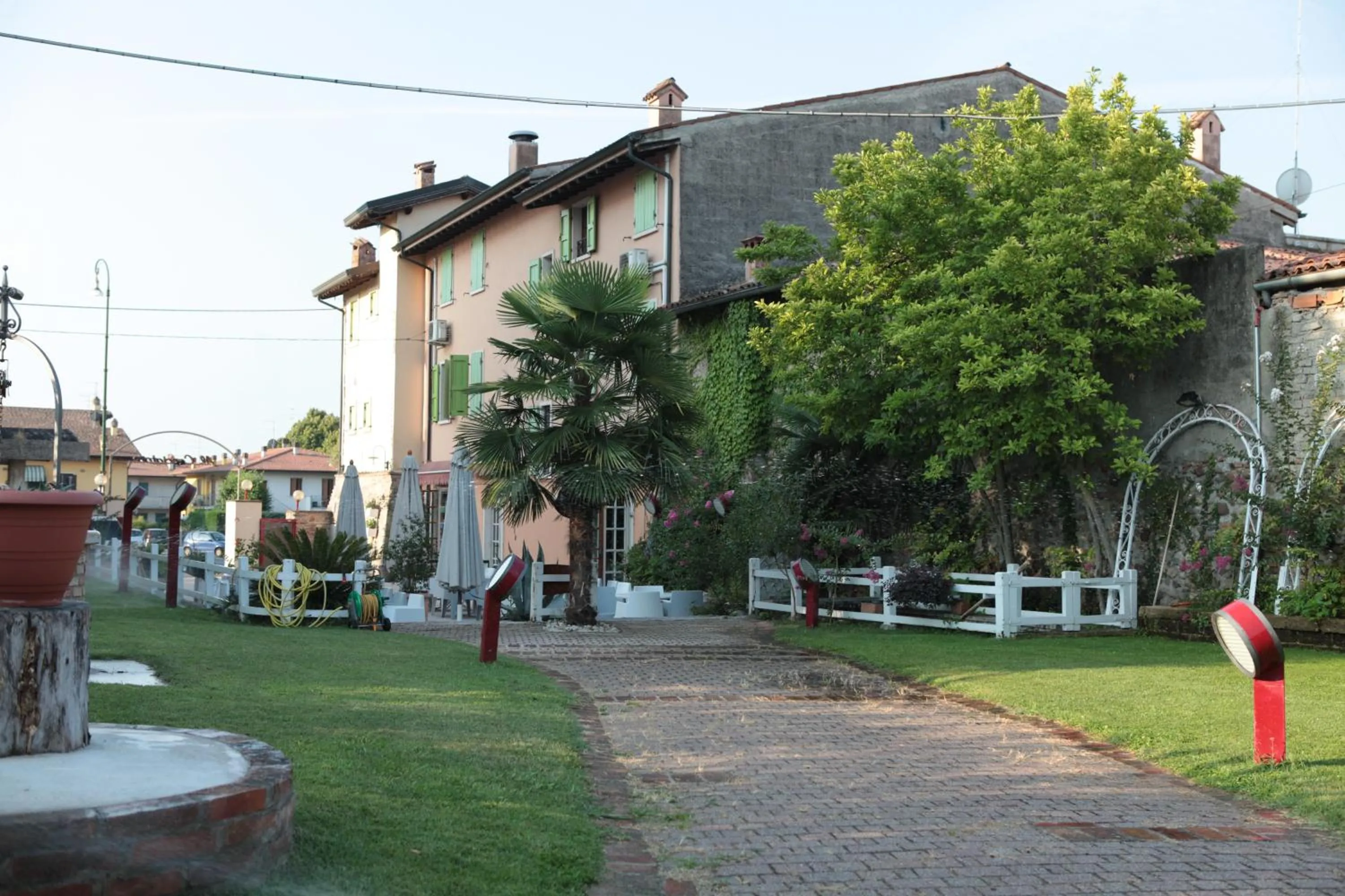 Garden in Albergo Al Cacciatore Tortellinando
