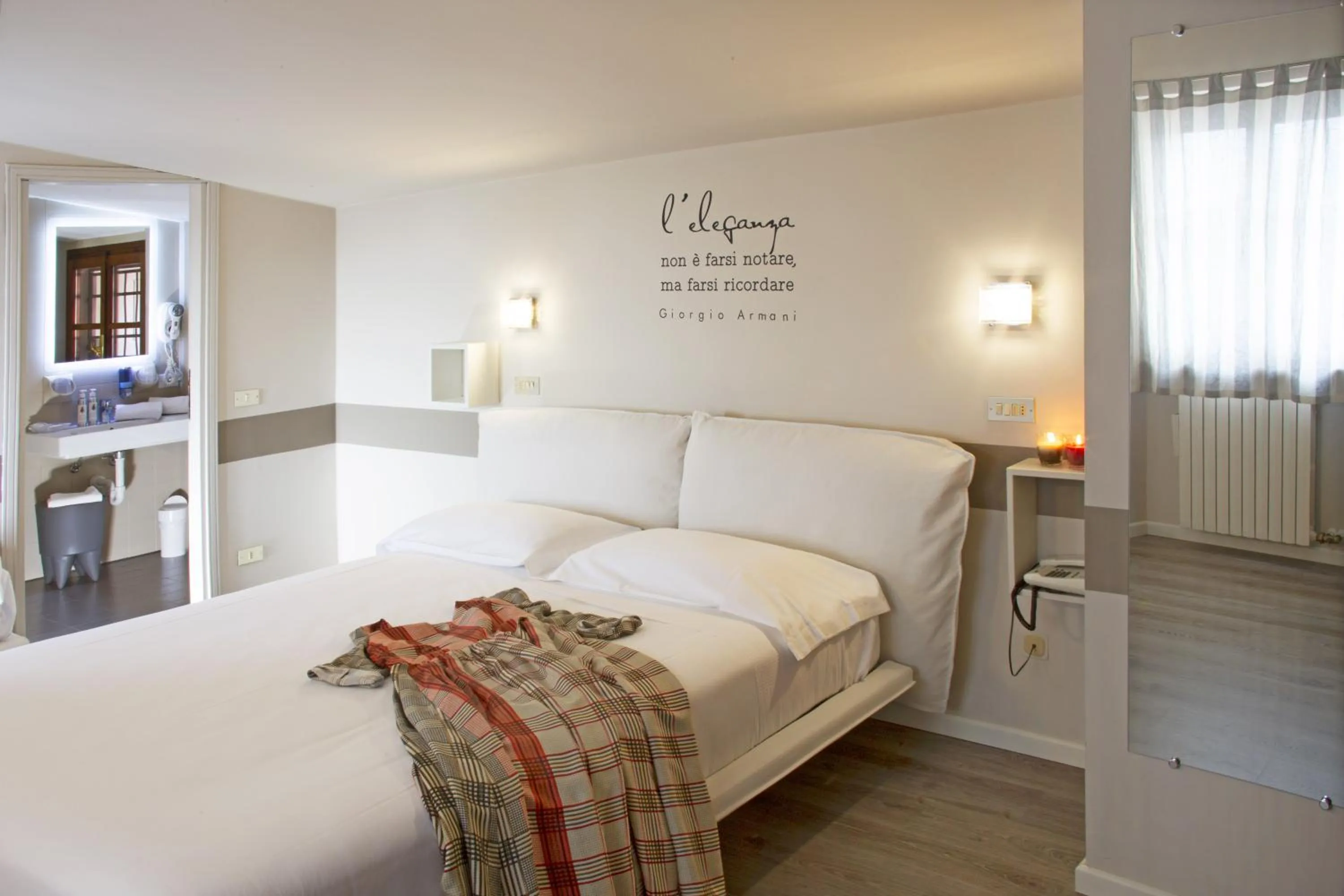 Photo of the whole room in Albergo Al Cacciatore Tortellinando