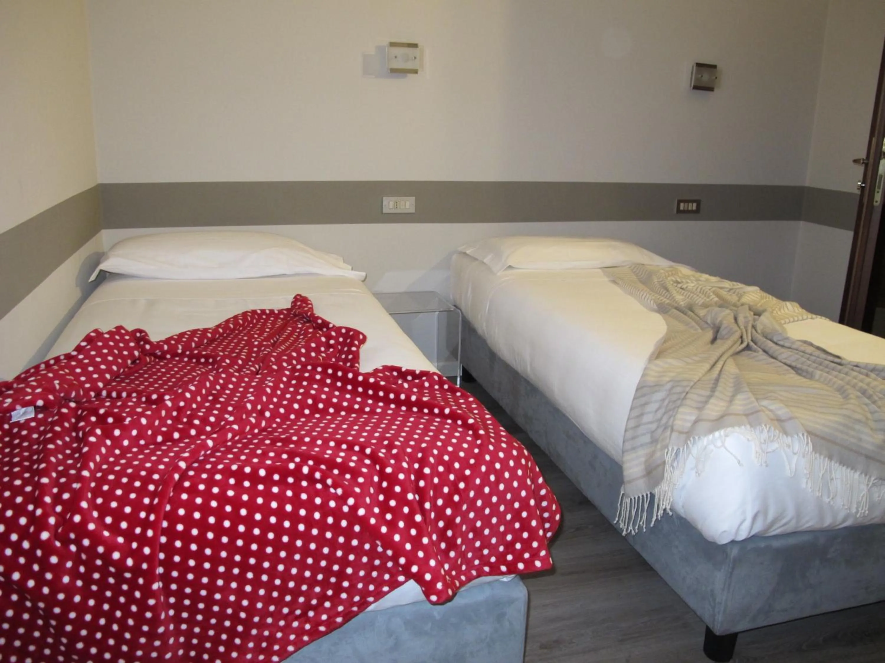 Bed in Albergo Al Cacciatore Tortellinando