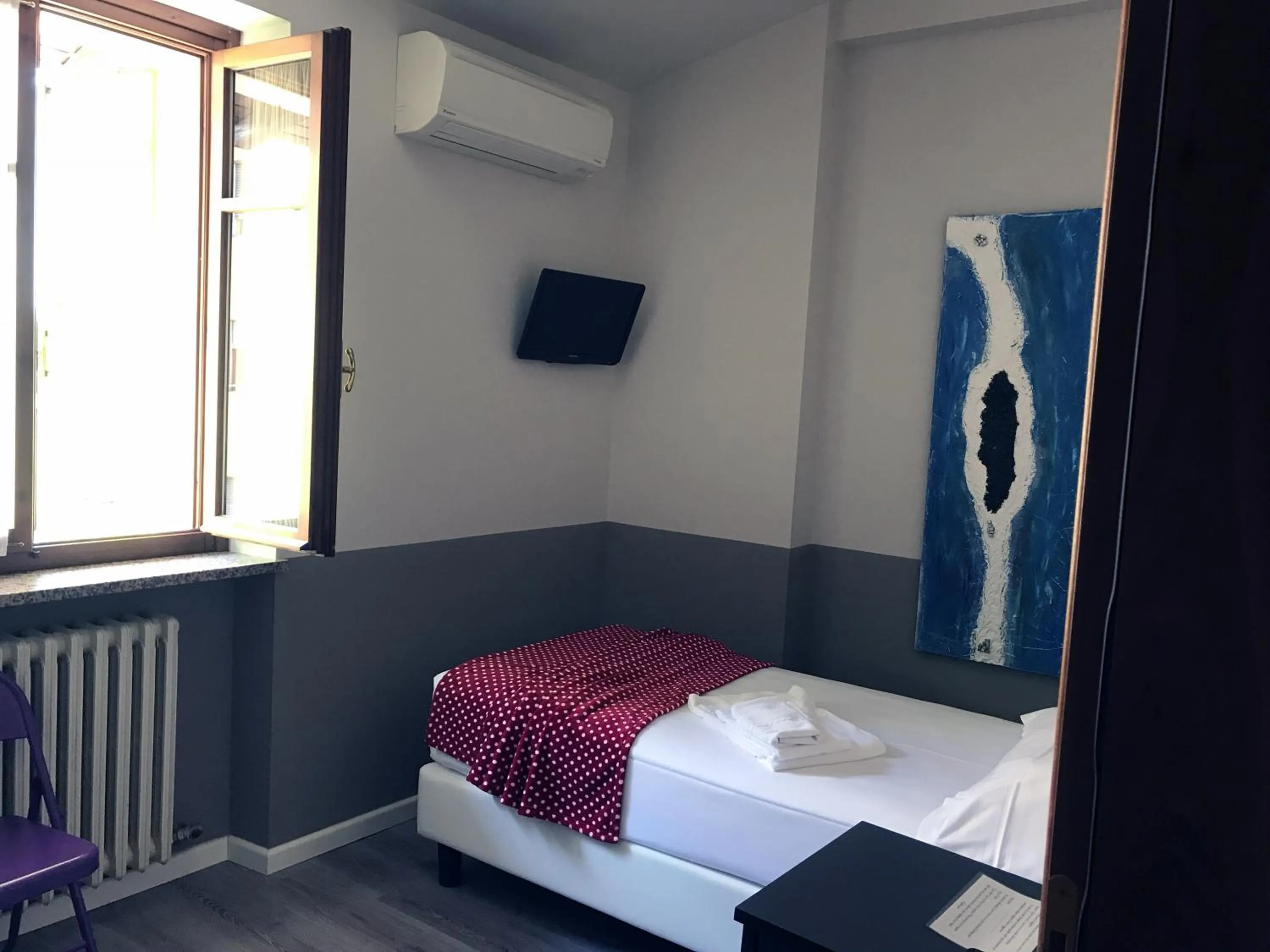 Bed in Albergo Al Cacciatore Tortellinando