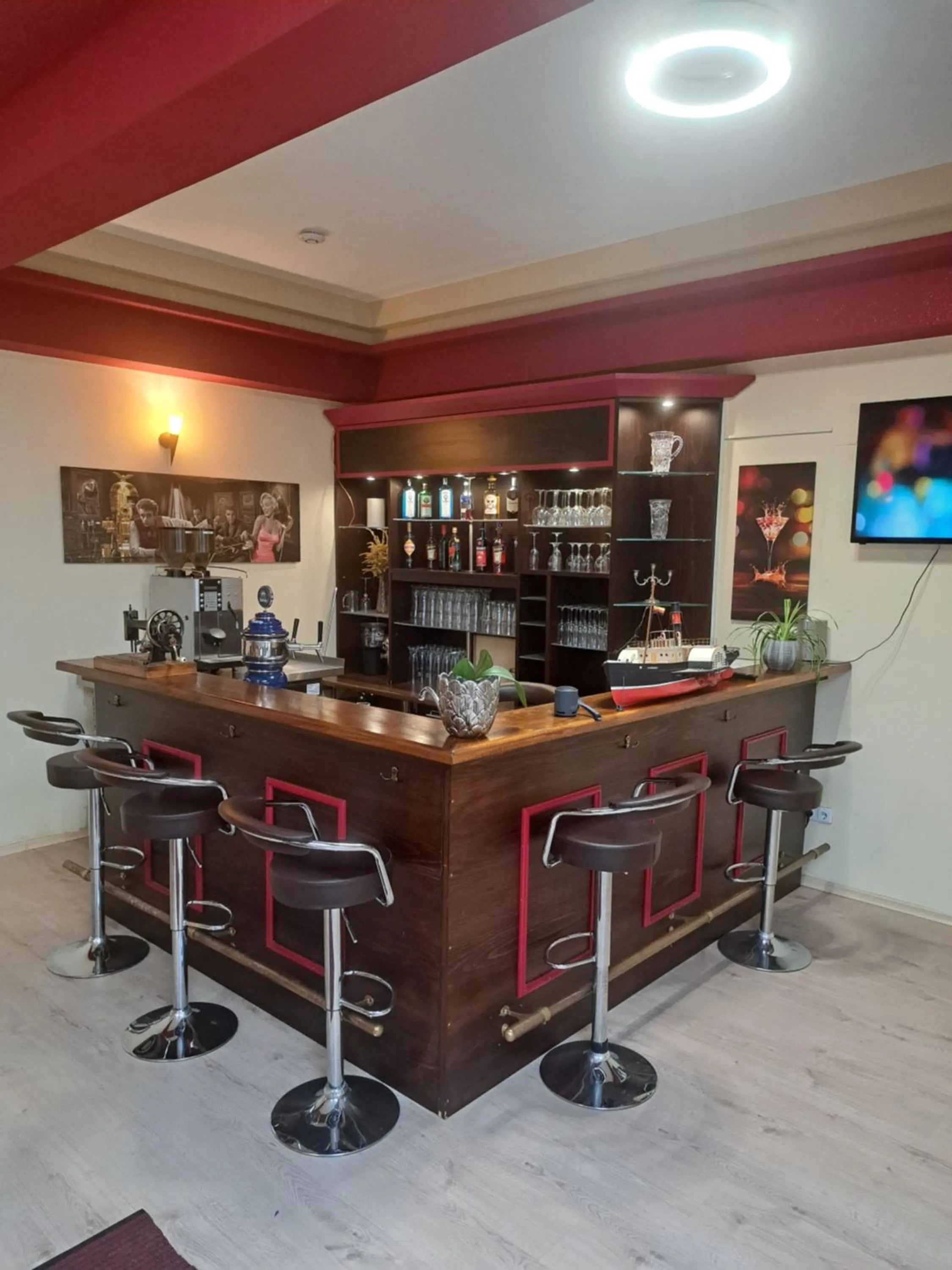 Lounge or bar in Hotel A8 Lukas bei Blue