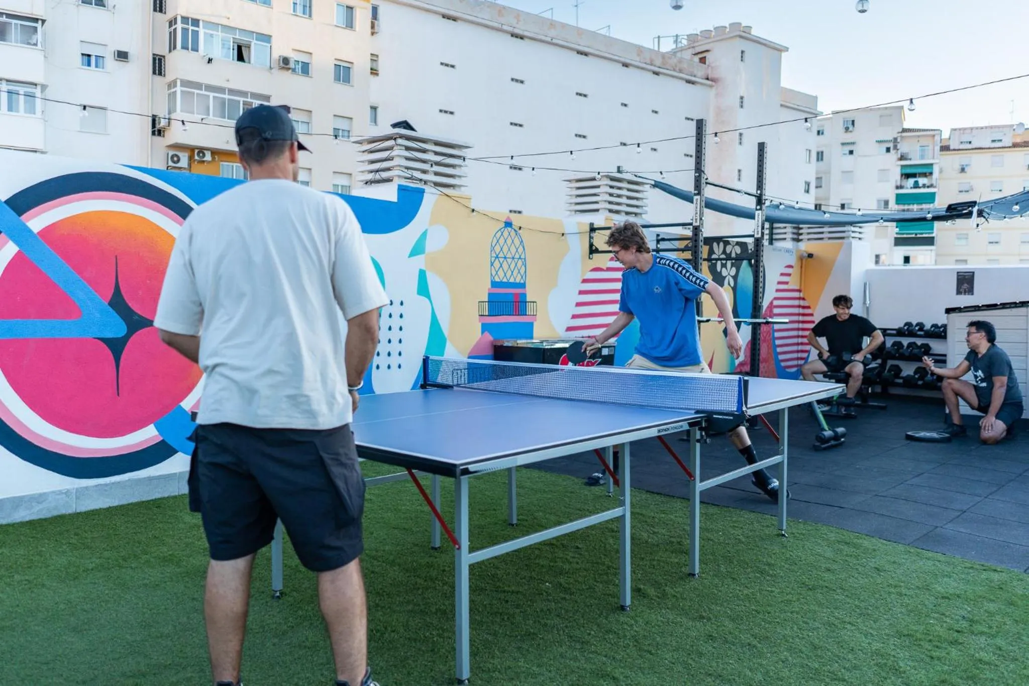 Table tennis in Live It Malaga