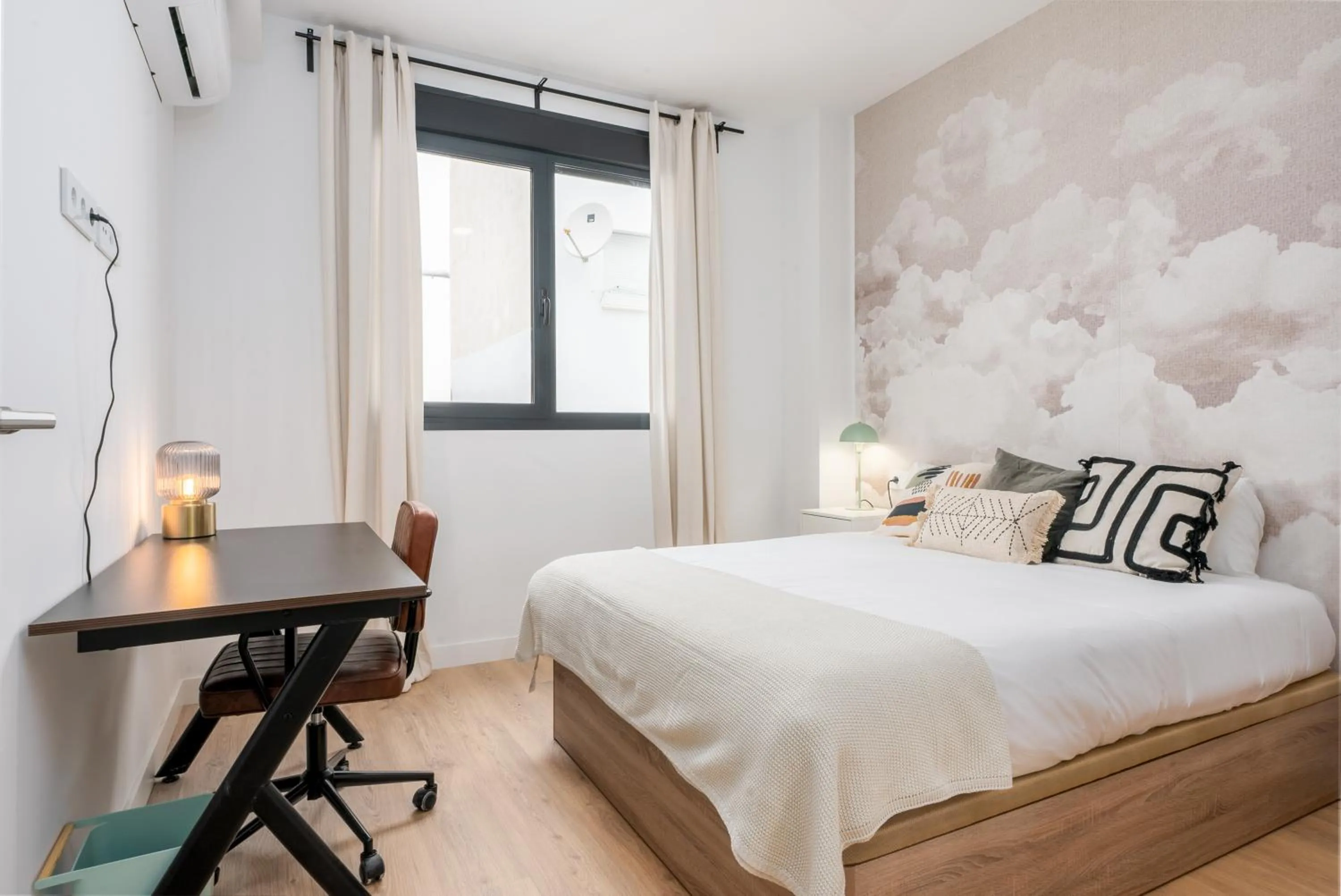 Bedroom, Bed in Live It Malaga