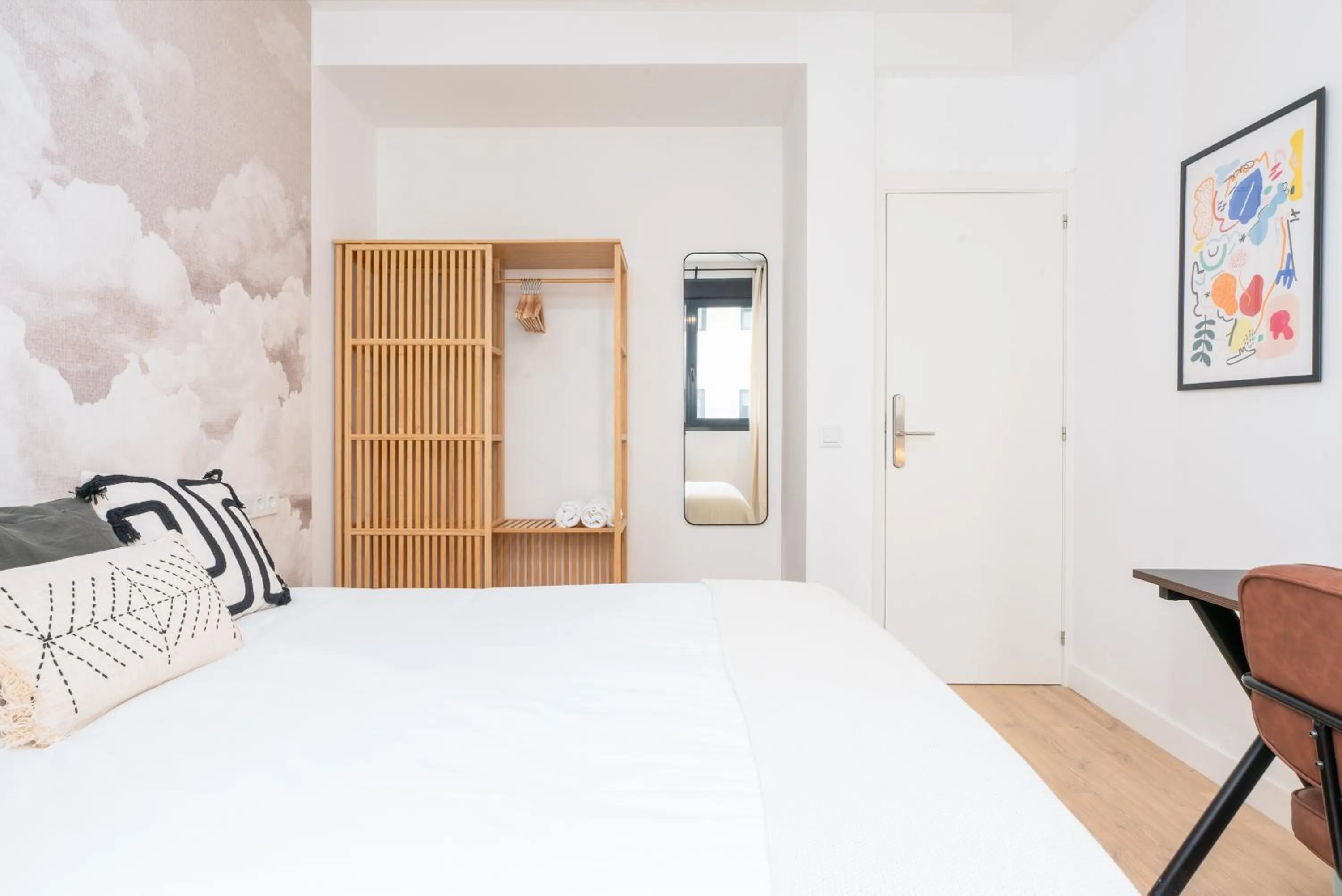 Bedroom, Bed in Live It Malaga