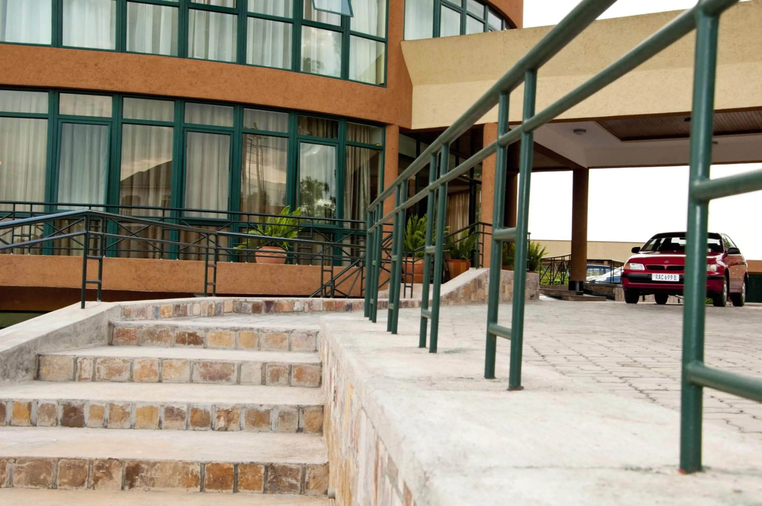 Balcony/Terrace in Gorillas Golf Hotel