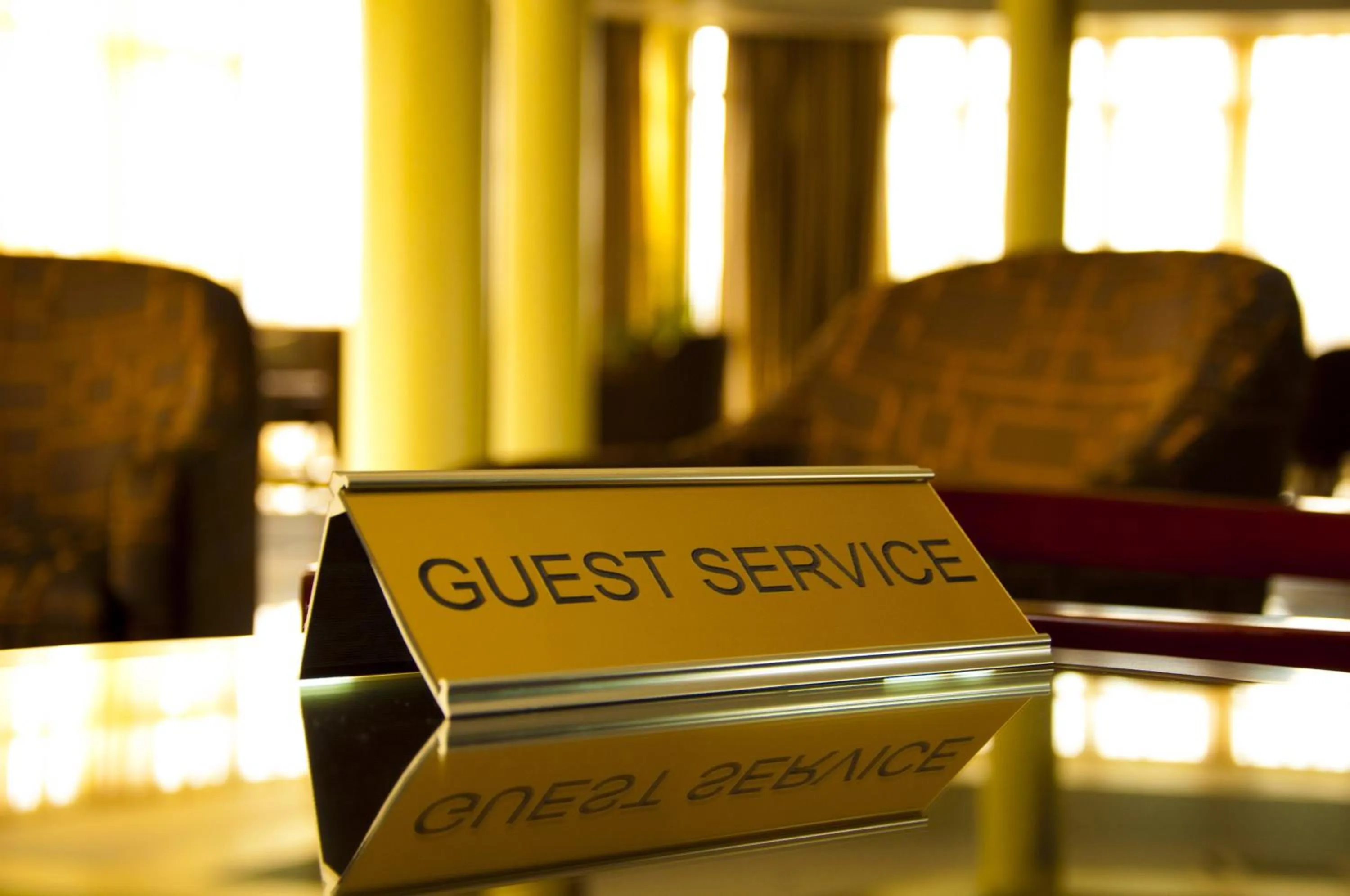 Lobby or reception in Gorillas Golf Hotel